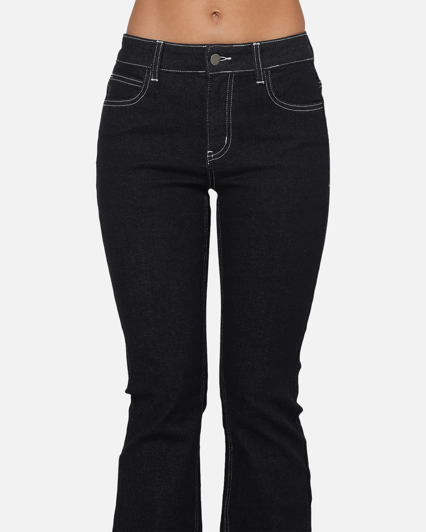 Ed Hardy Women's Stellar Bootcut Jeans Mid Blue - Image 7