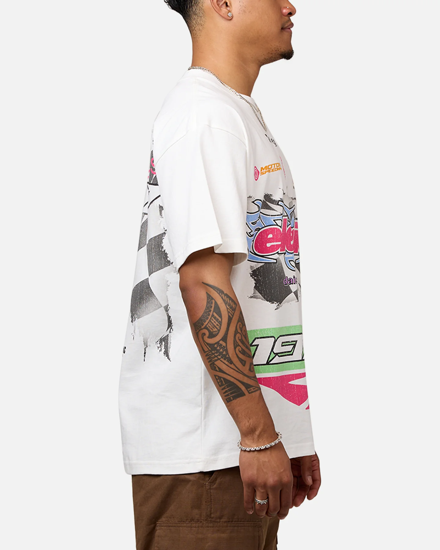 EDC X Culture Kings T-Shirt White - Image 4