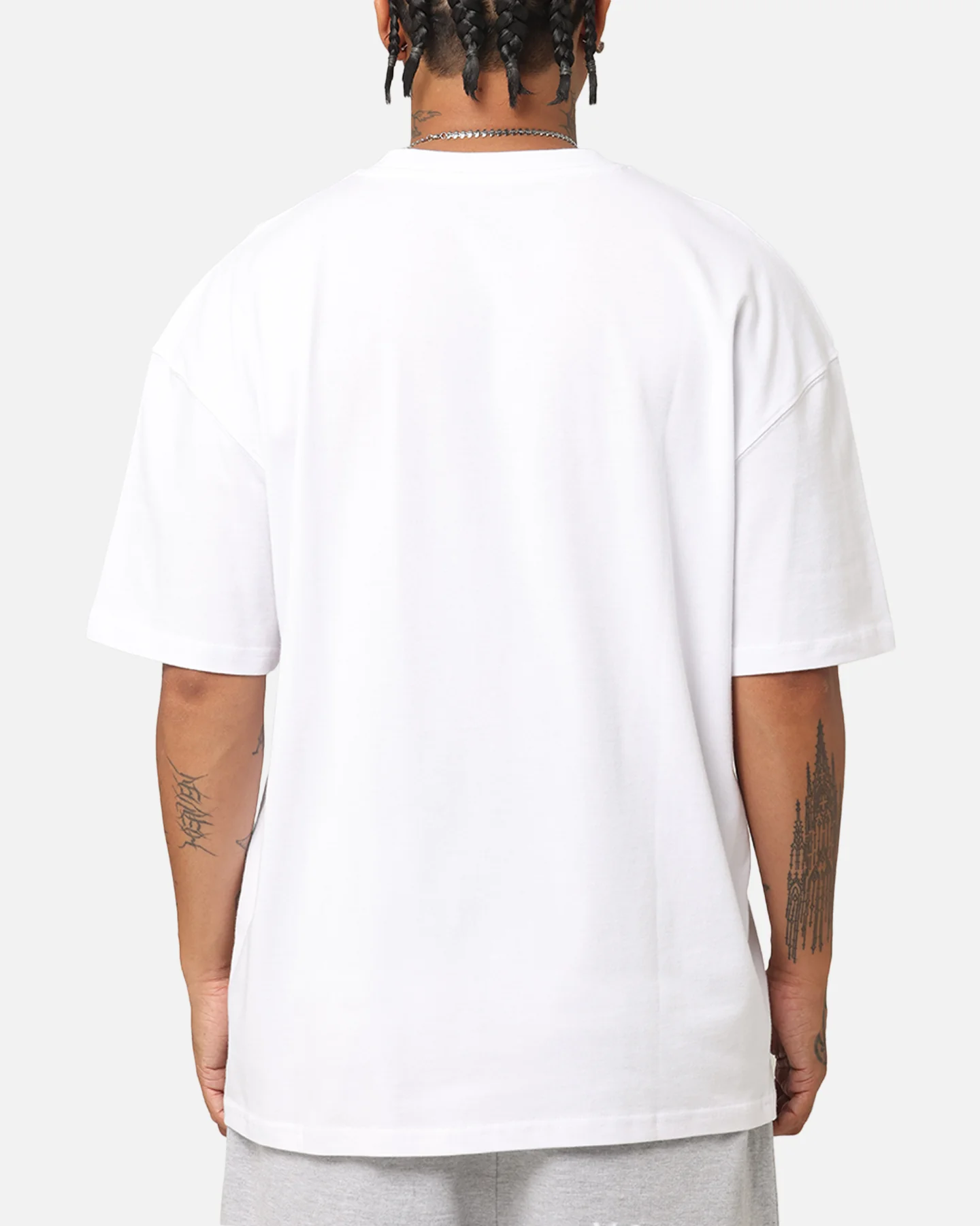 Elevn Clothing Co Triple Star T-Shirt White - Image 6