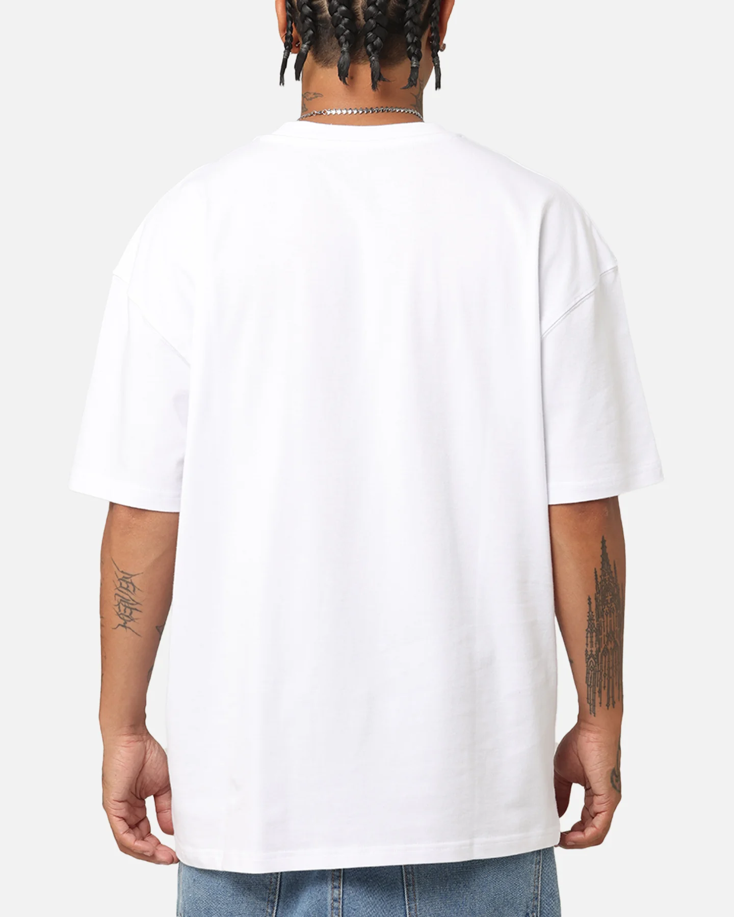 Elevn Clothing Co Worldwide Studios T-Shirt White - Image 6