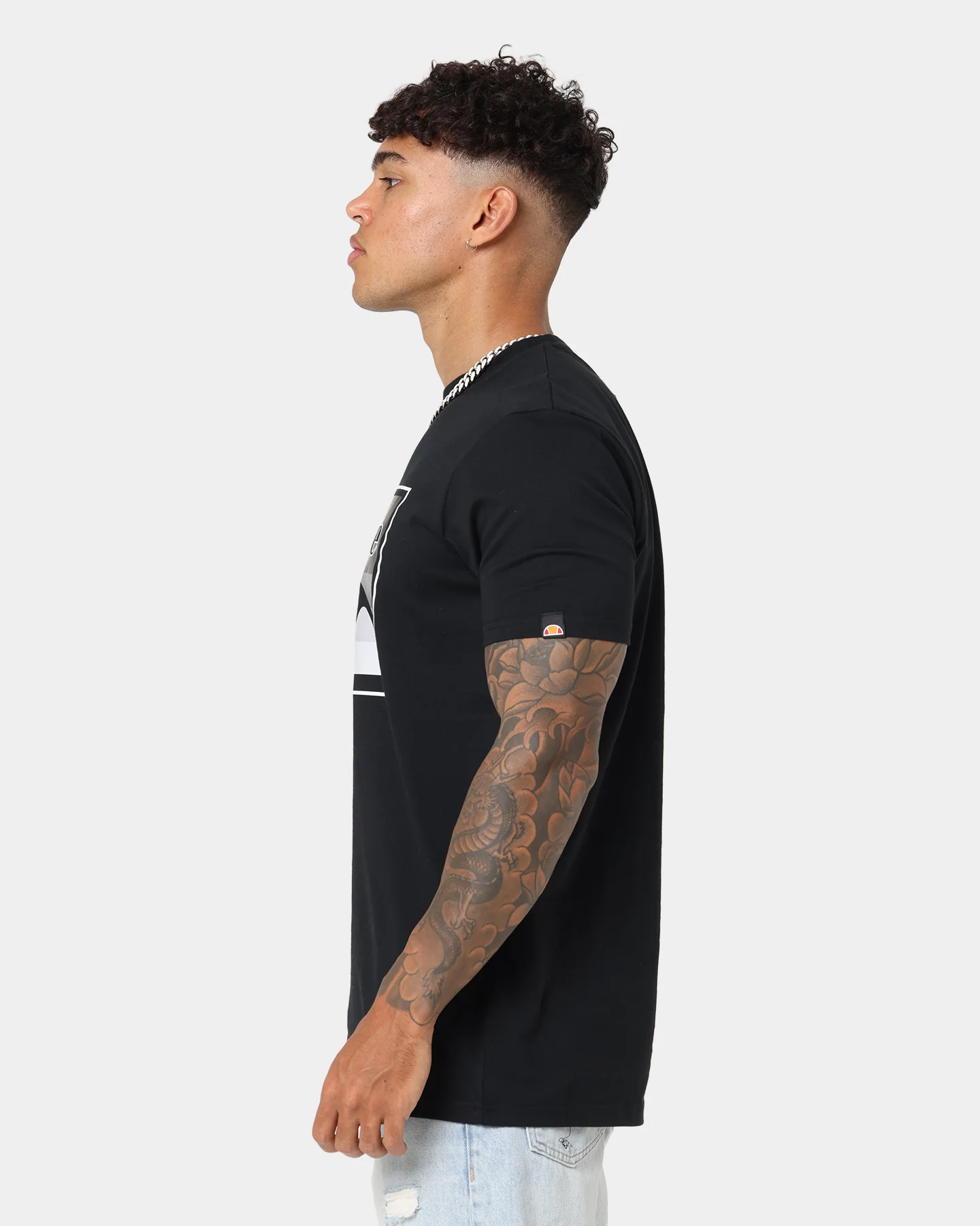 Ellesse Pinupo T-Shirt Black - Image 6