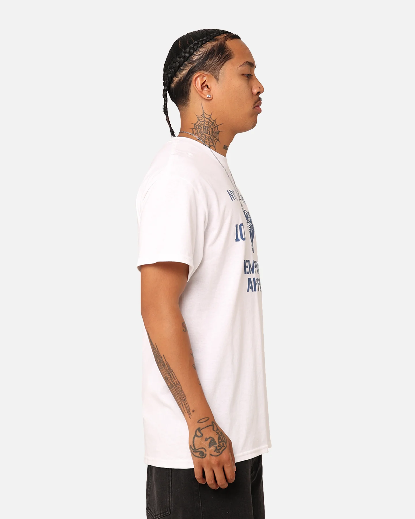 Emperor Apparel Collegiate T-Shirt White - Image 5