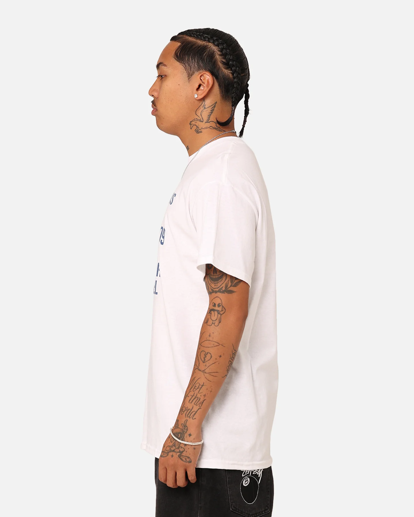 Emperor Apparel Collegiate T-Shirt White - Image 6