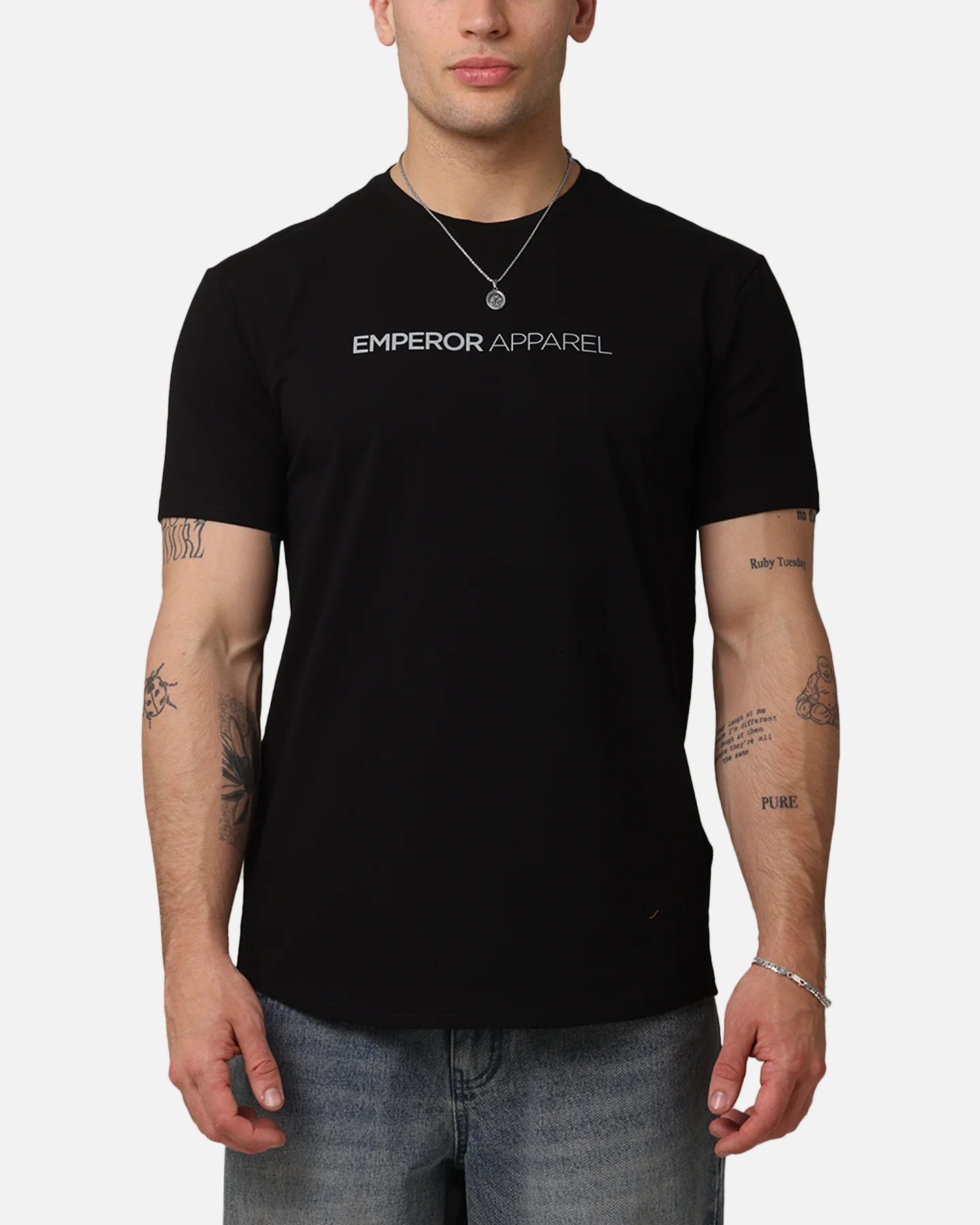 Emperor Apparel Scallop Sport T-Shirt Black