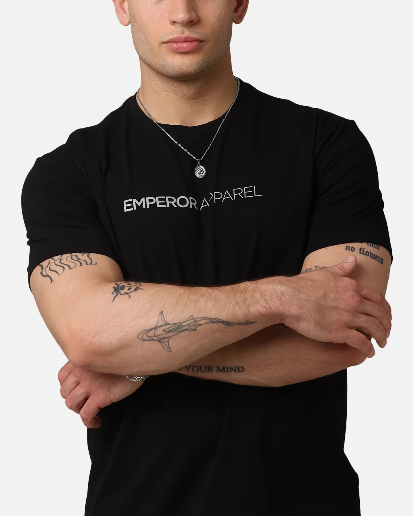 Emperor Apparel Scallop Sport T-Shirt Black - Image 6