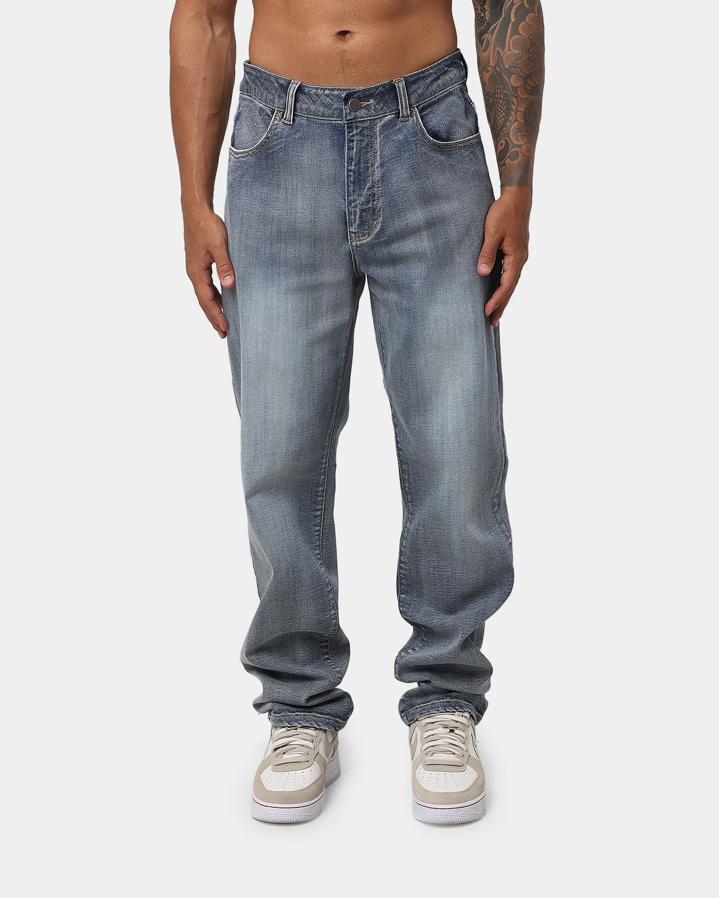 EN ES Ruff Jeans Washed Blue - Image 3