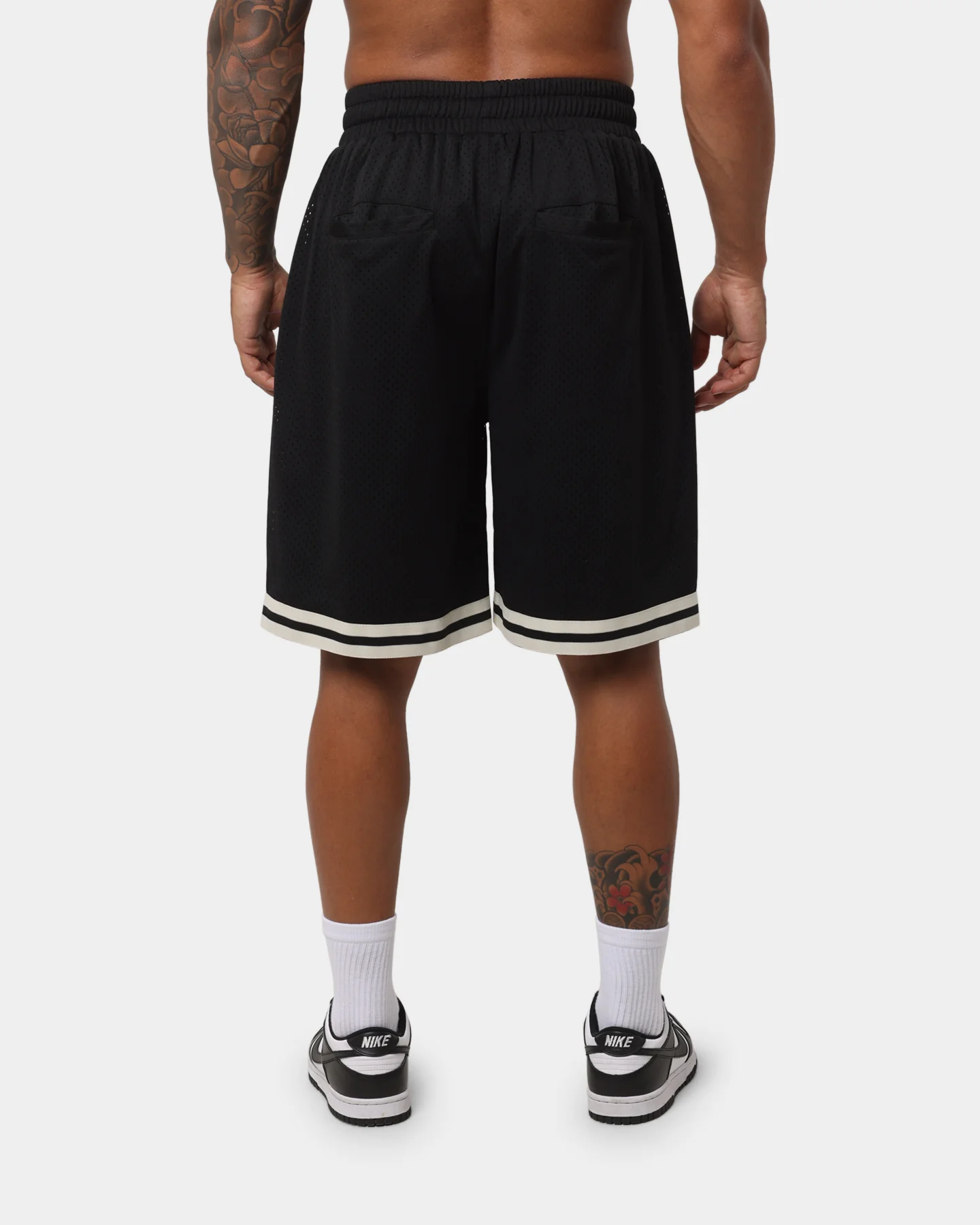EN ES Team Basketball Shorts Black - Image 4