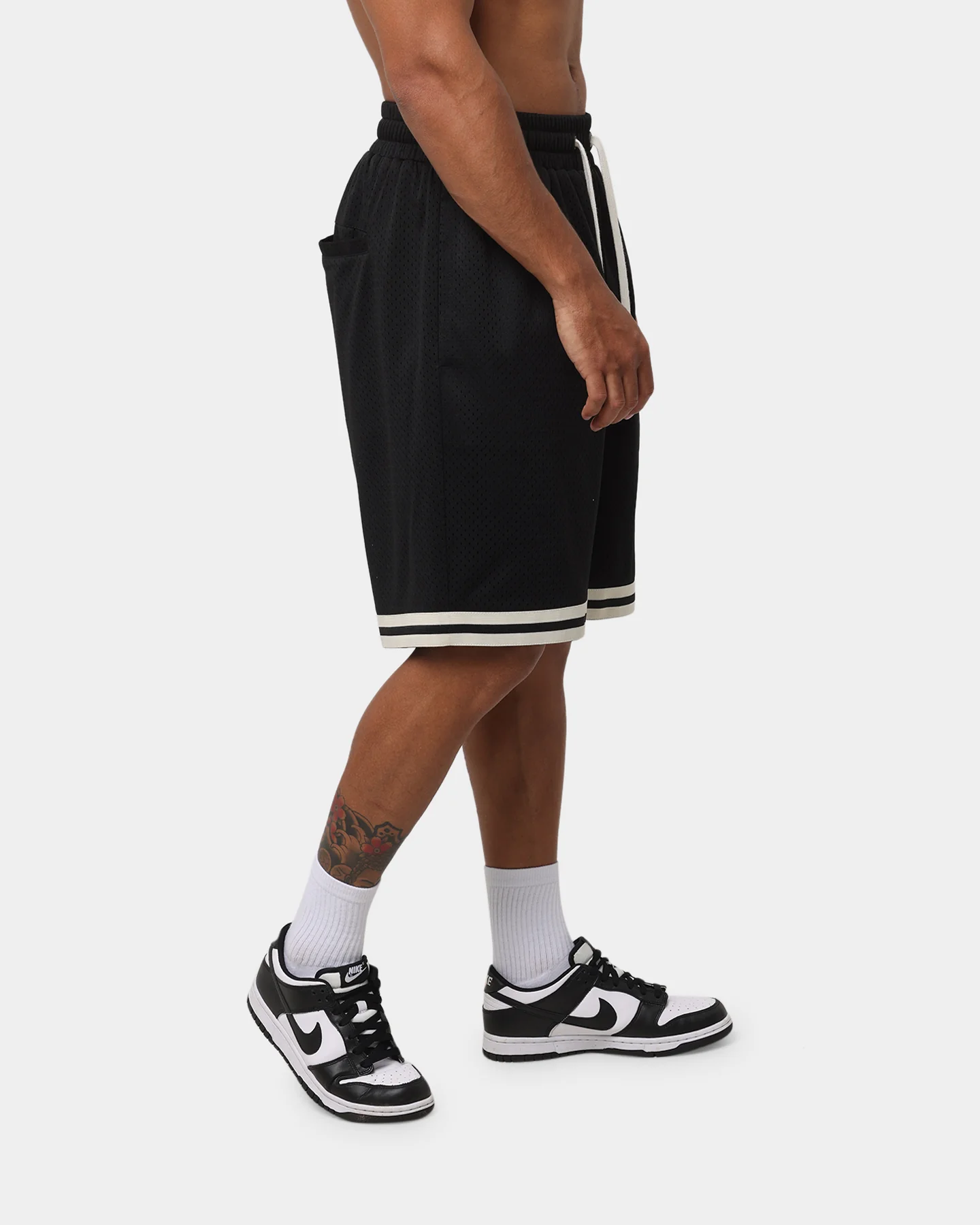 EN ES Team Basketball Shorts Black - Image 5