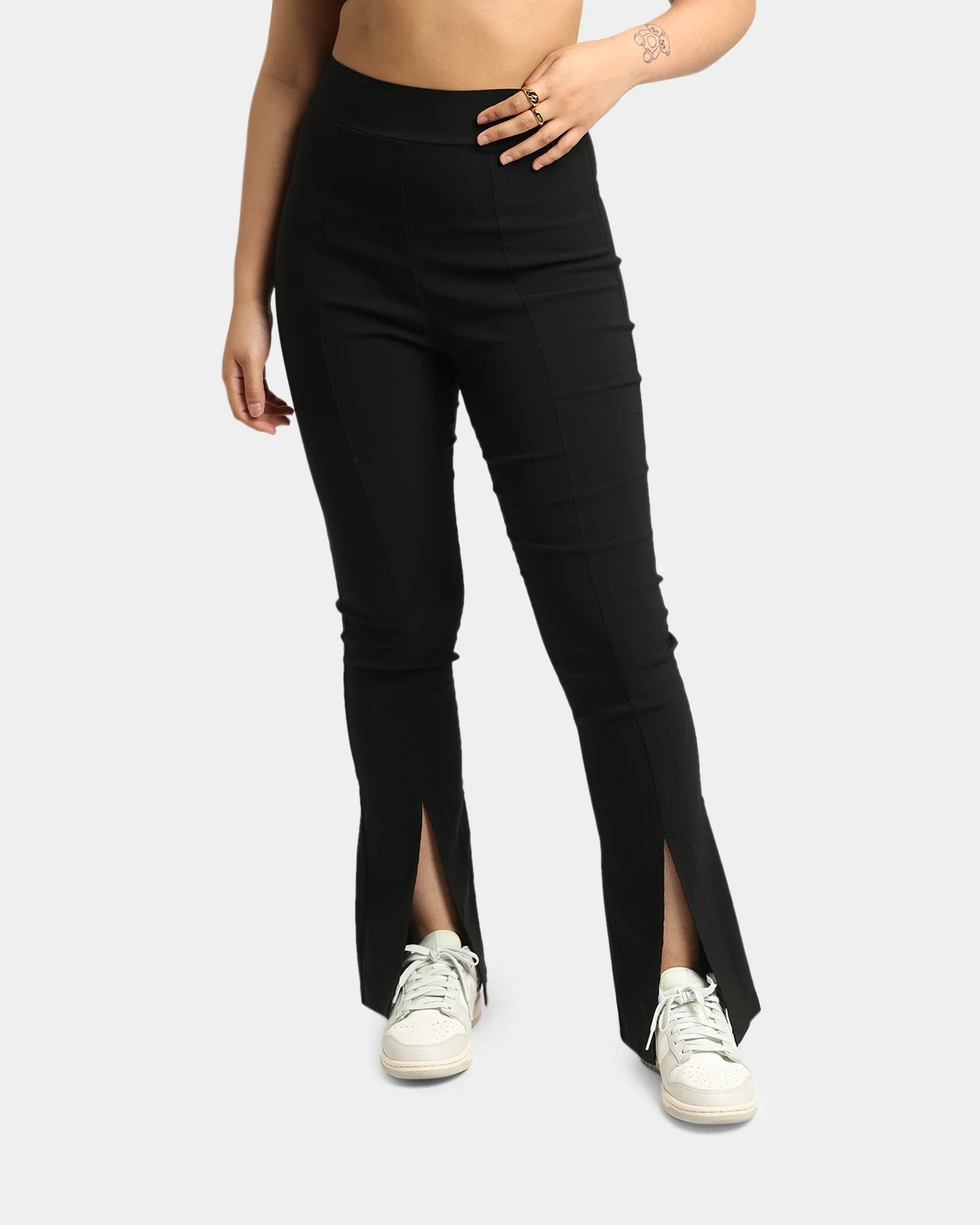 EN ES Women's Split Pants Black - Image 2