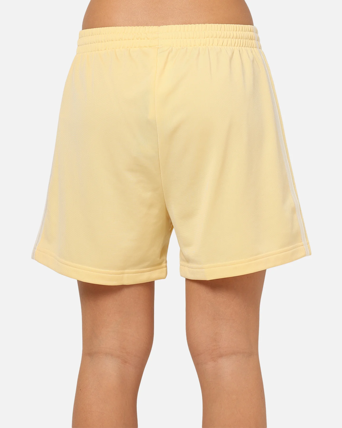 Adidas Women's Firebird Classic Shorts Yellow - Image 8