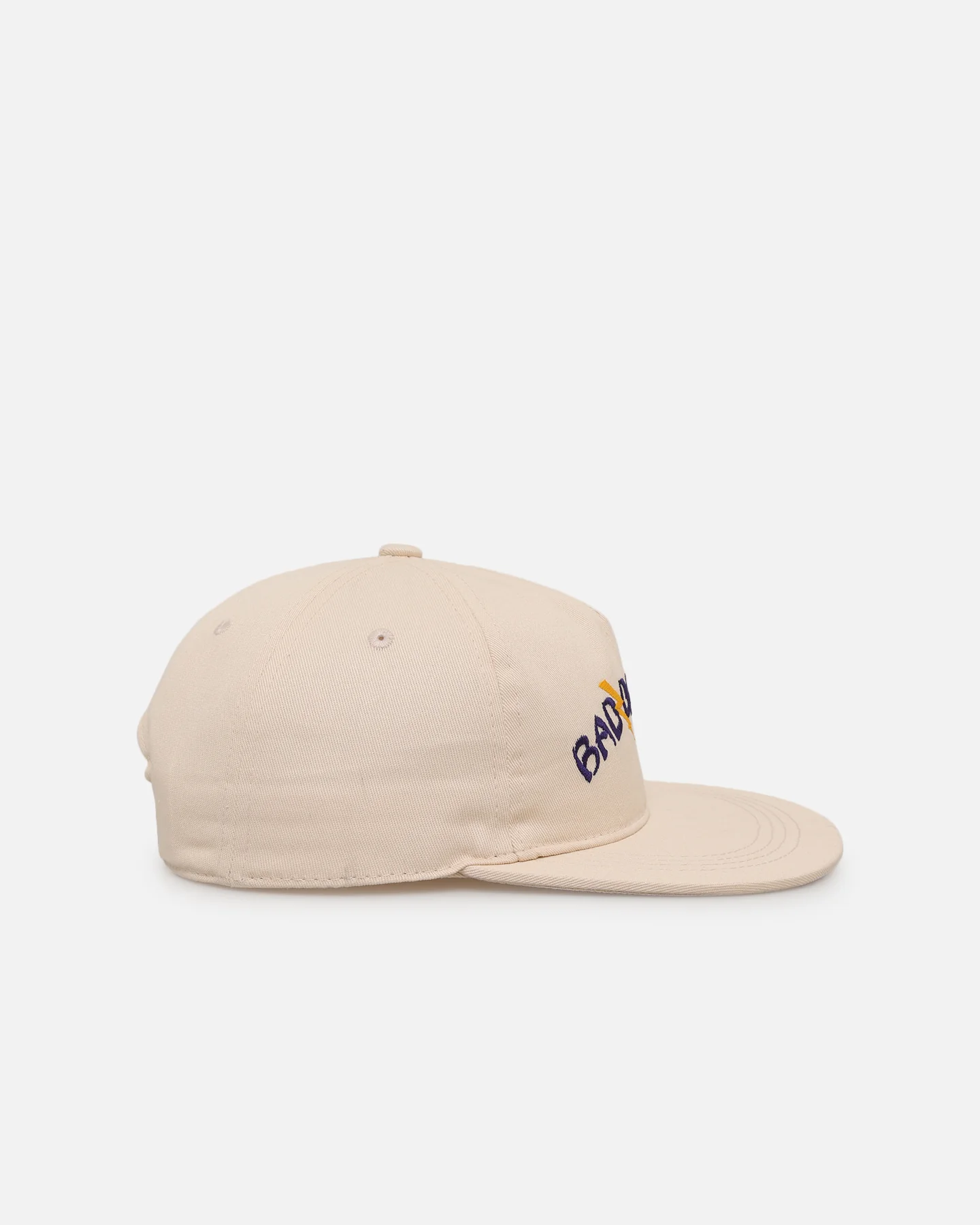 Felt Bad Dreams Garage 6 Panel Snapback Hat Natural - Image 3