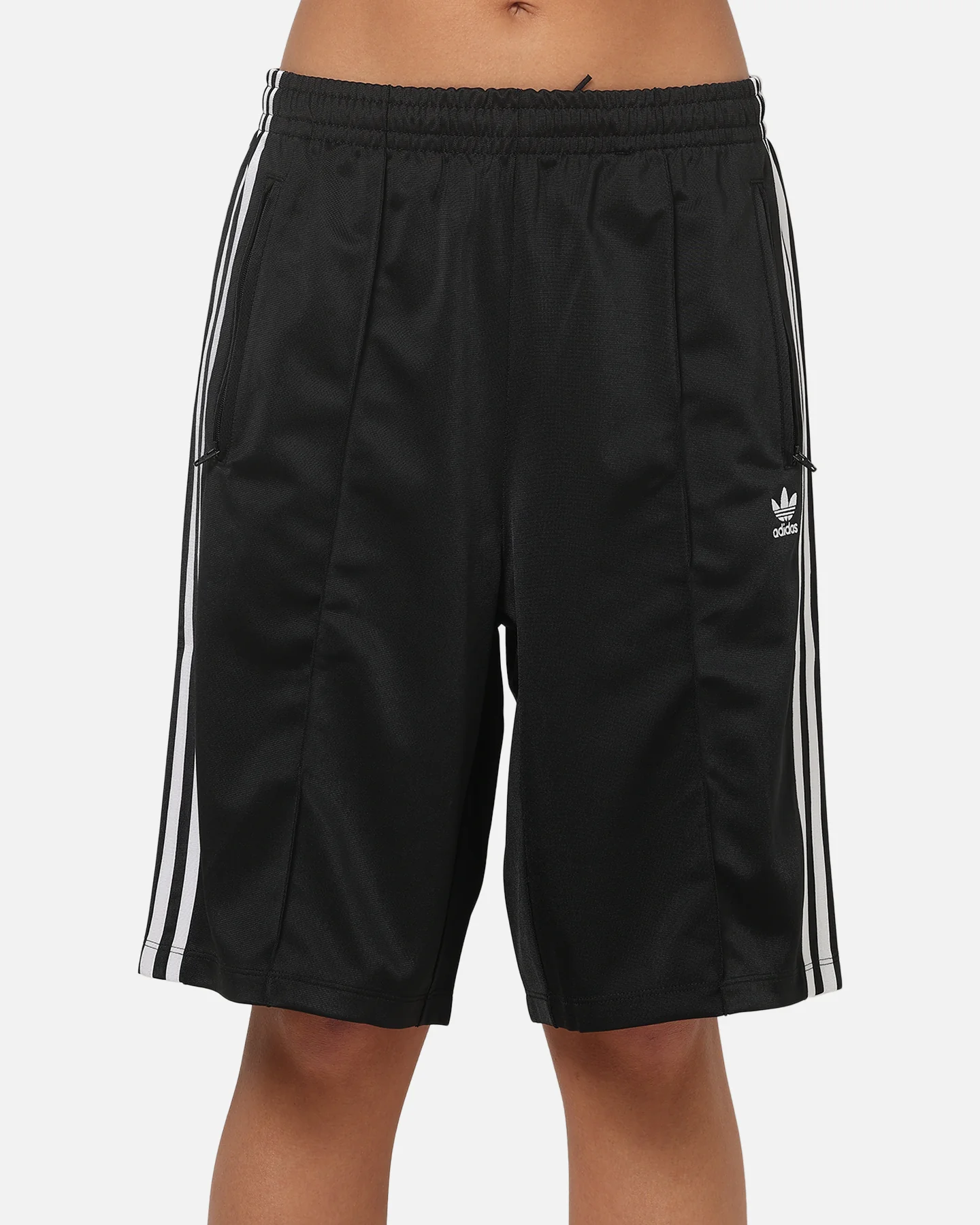 Adidas Women's Firebird Shorts Black - Image 7