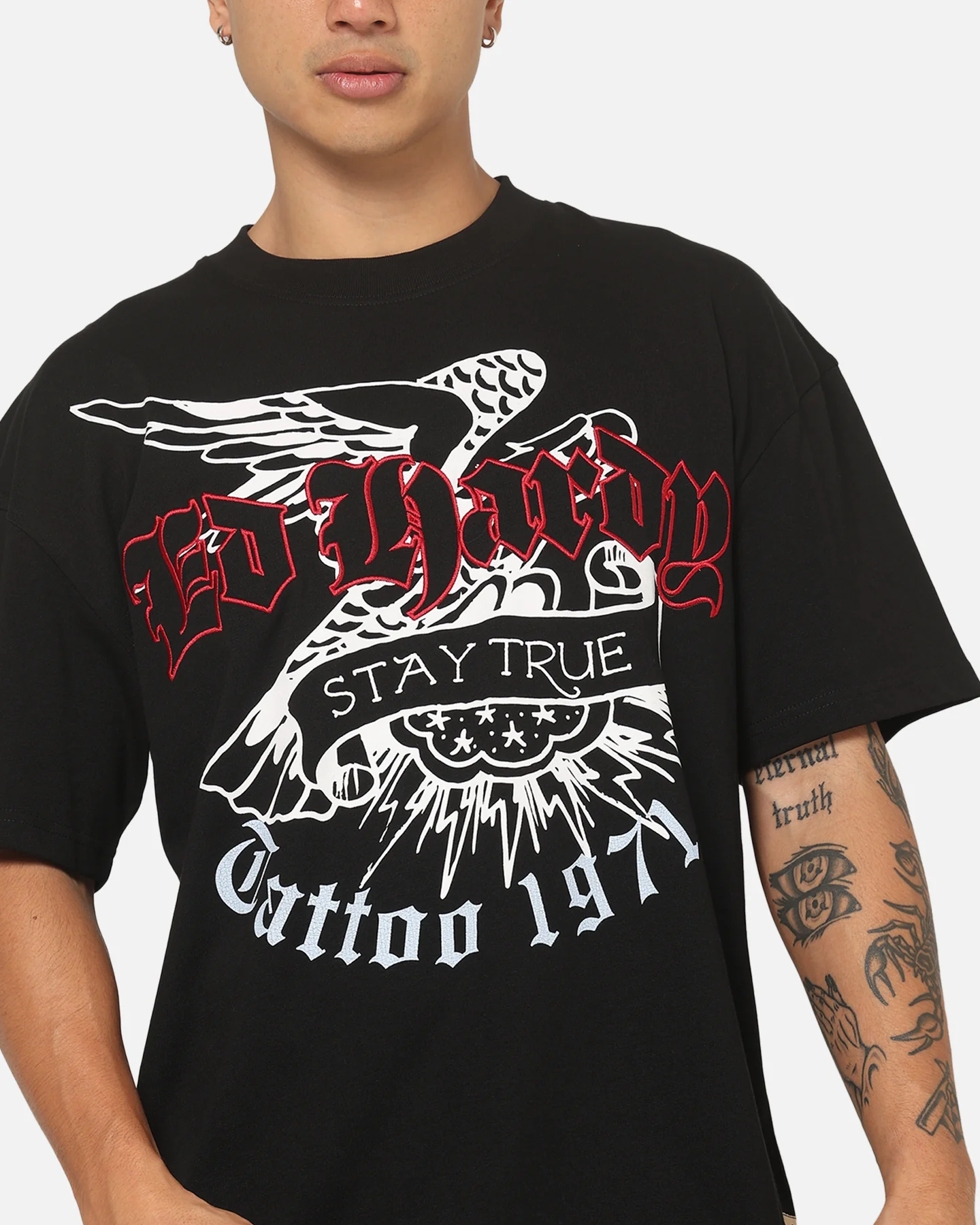 Ed Hardy Flash T-Shirt Black - Image 6