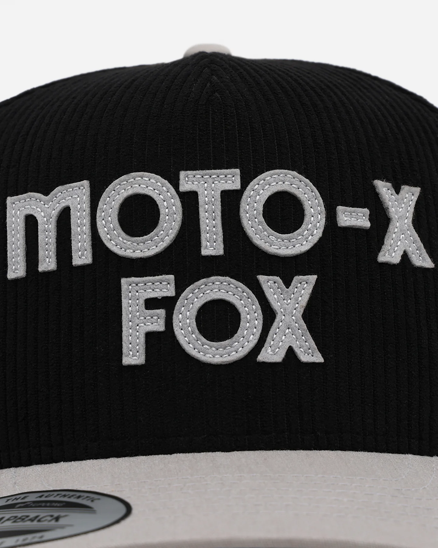 Fox Racing Moto-X Corduroy Snapback Black - Image 6
