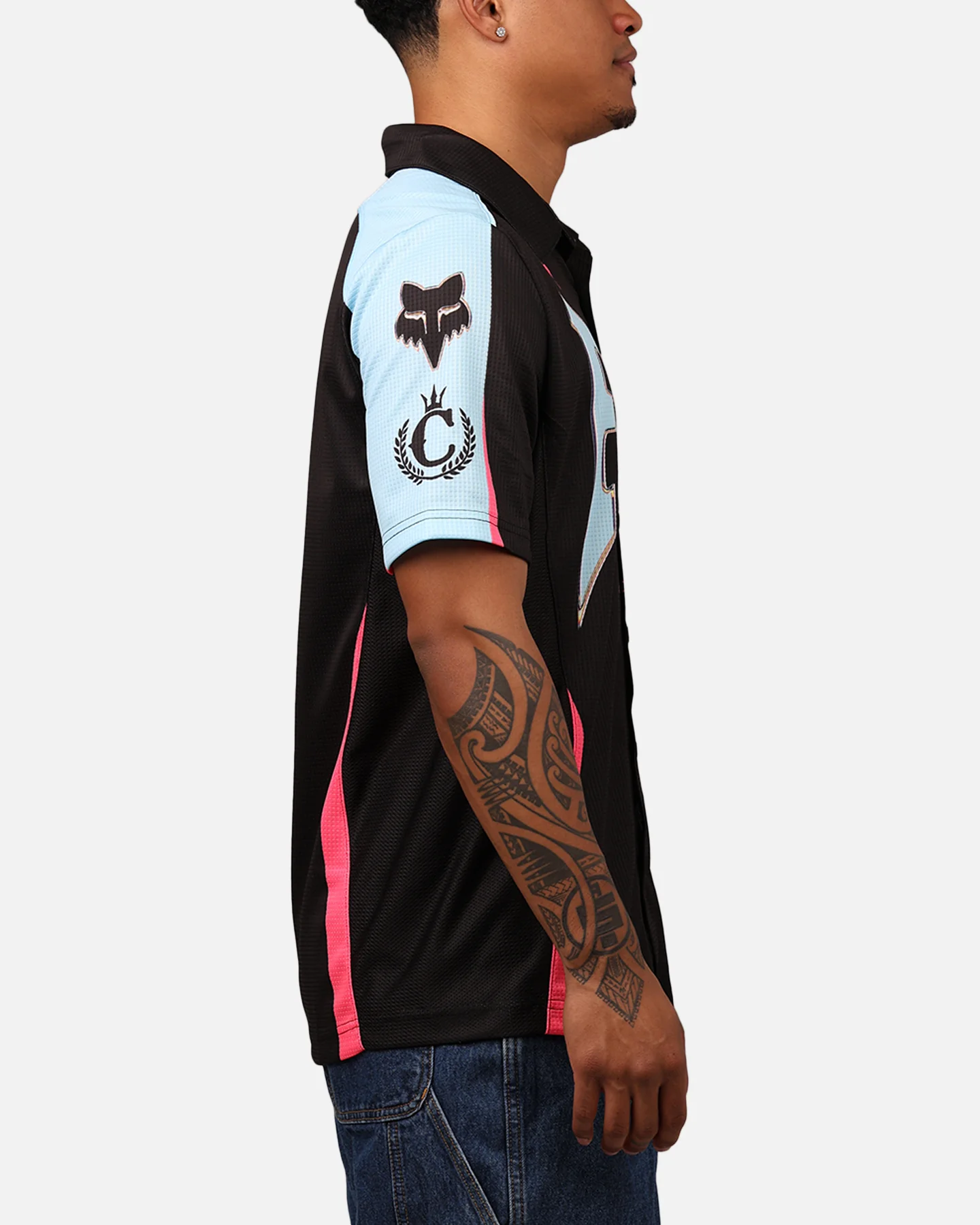 Fox Racing X Culture Kings Work Shirt Black - Image 4