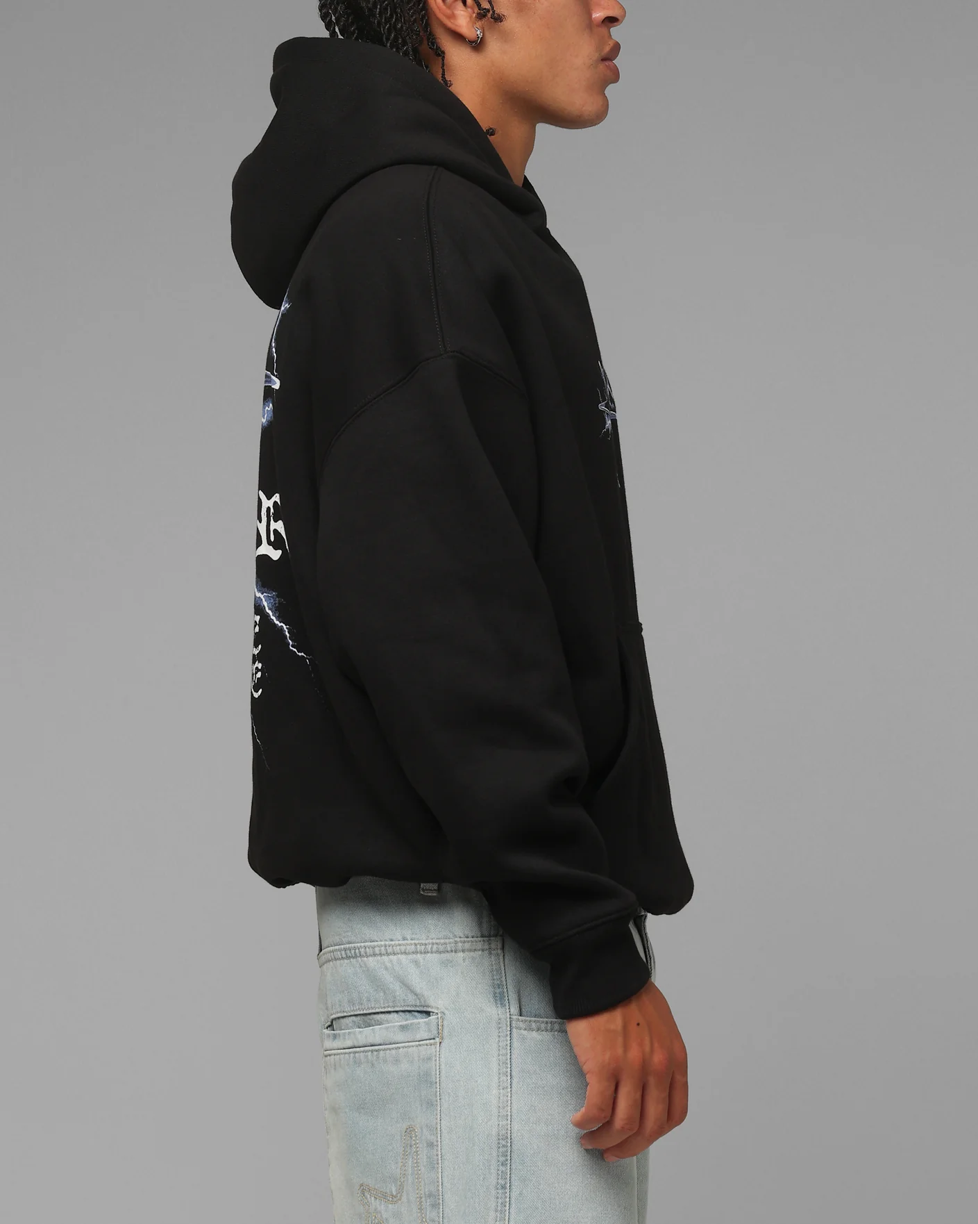 Loiter Frontier Hoodie Black - Image 4