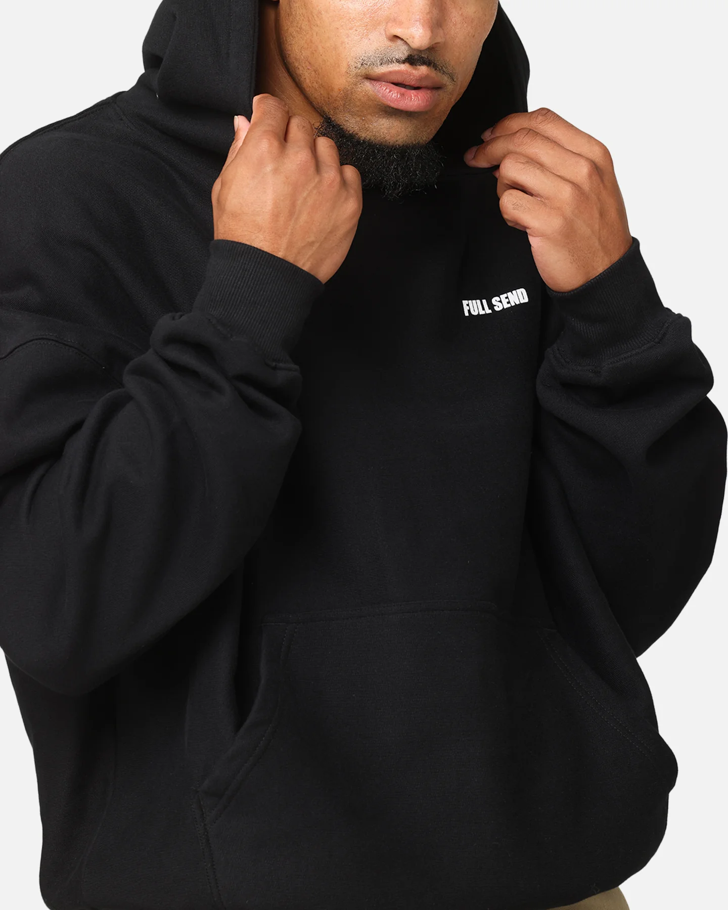 Full Send Full Send Premium Hoodie Black - Image 6
