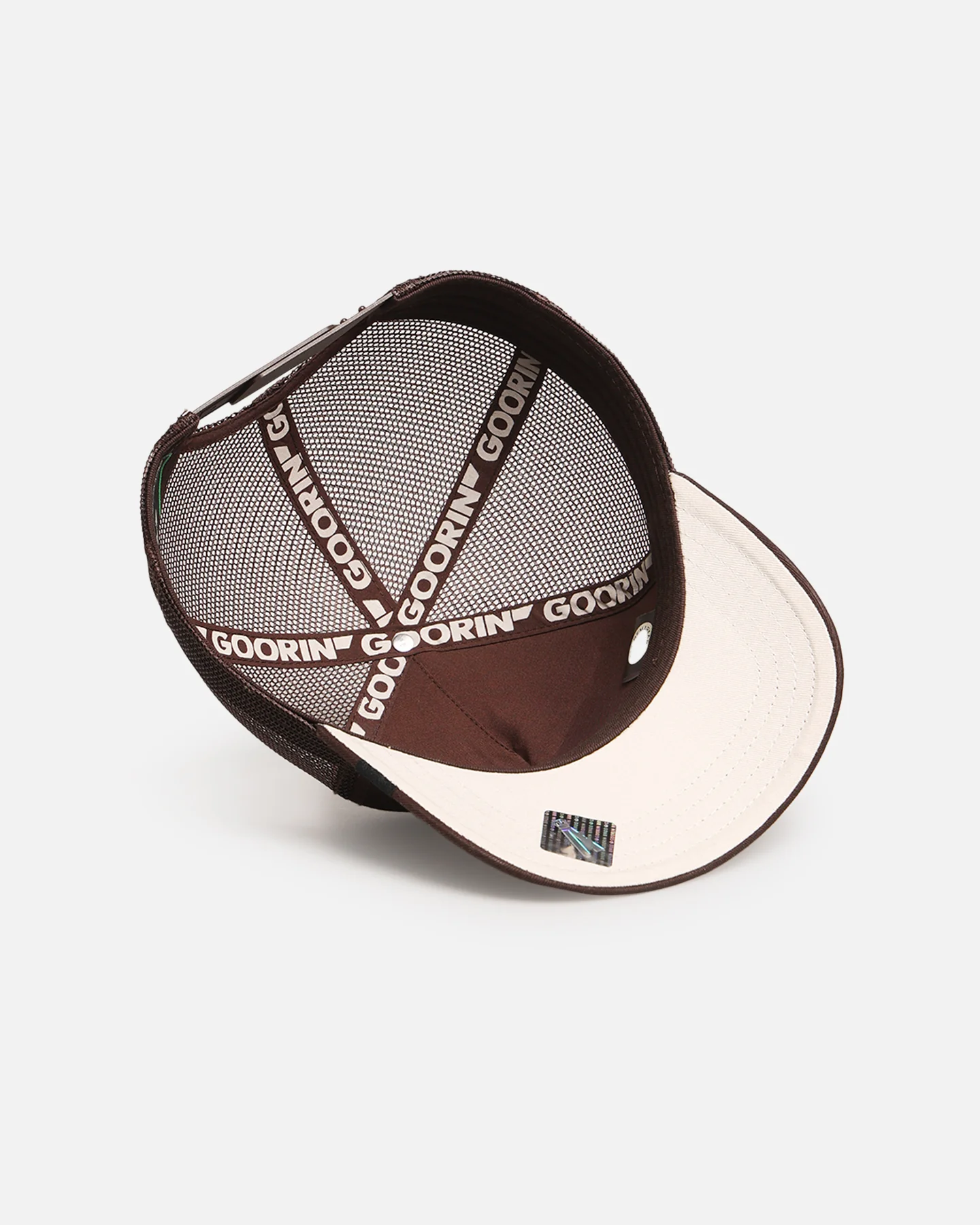 Goorin Bros Prick Trucker Snapback Brown - Image 6
