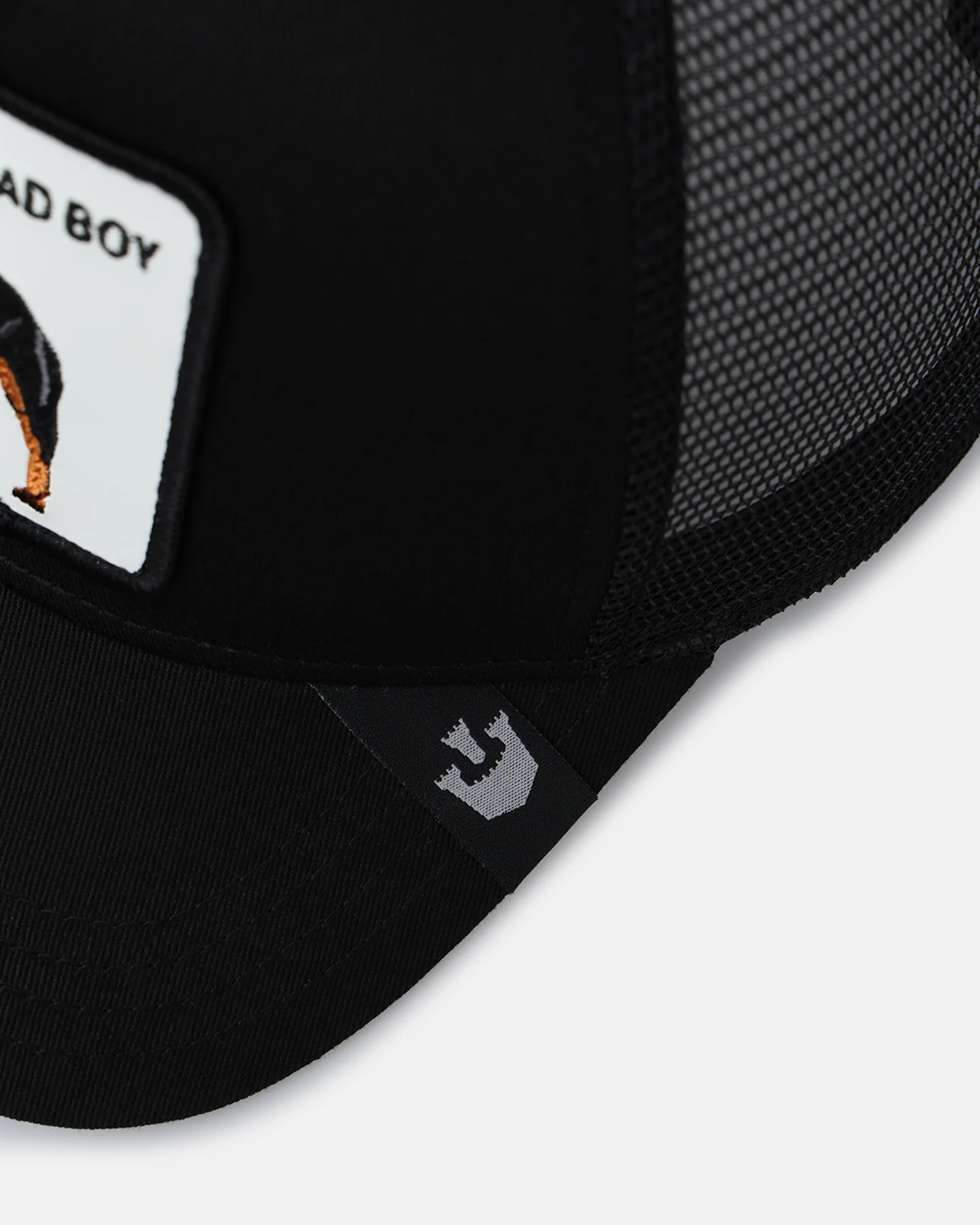 Goorin Bros The Baddest Boy Trucker Snapback Black - Image 7