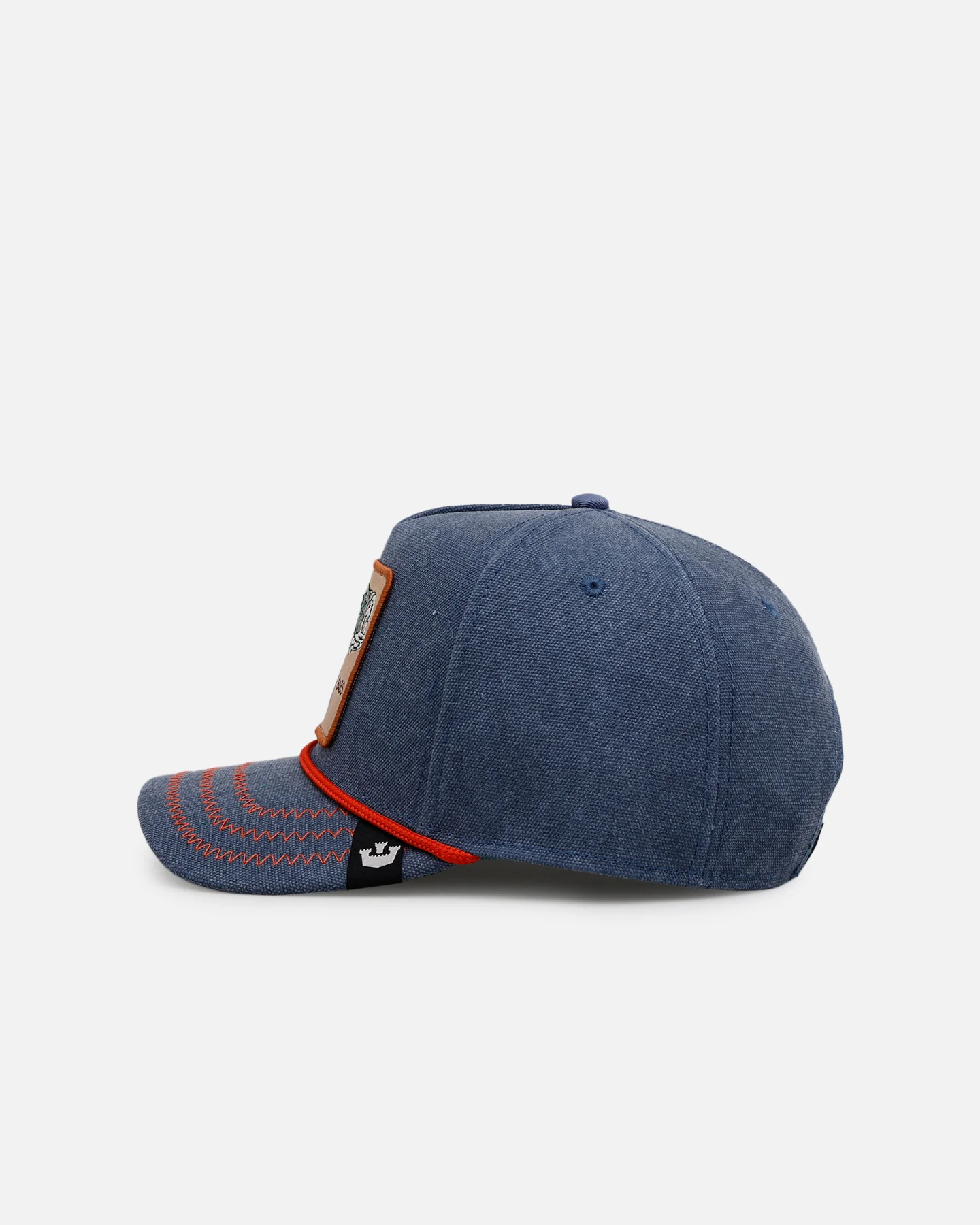 Goorin Bros The Bass Snapback Blue - Image 4