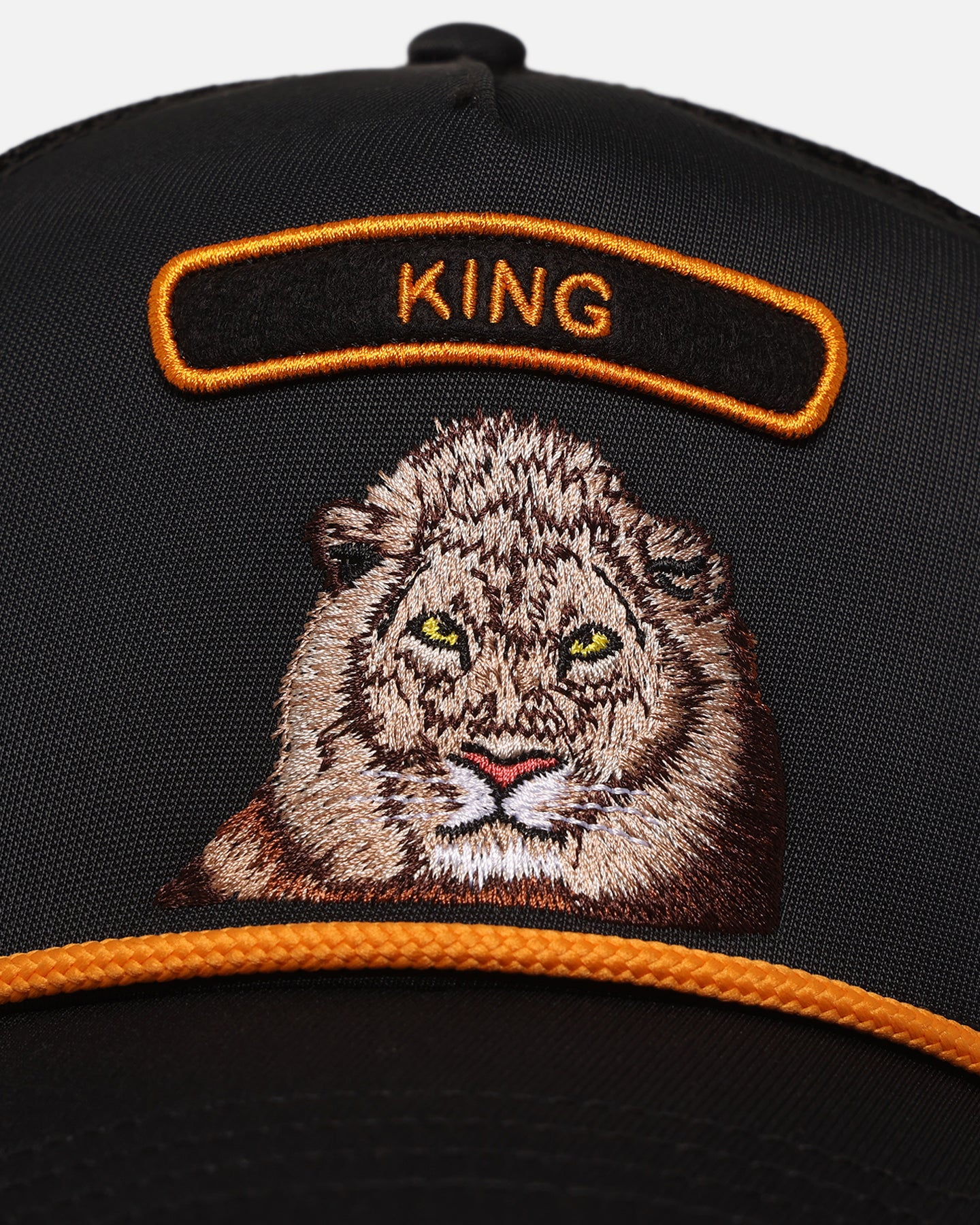 Goorin Bros The GB2 Lion Trucker Snapback Black - Image 5