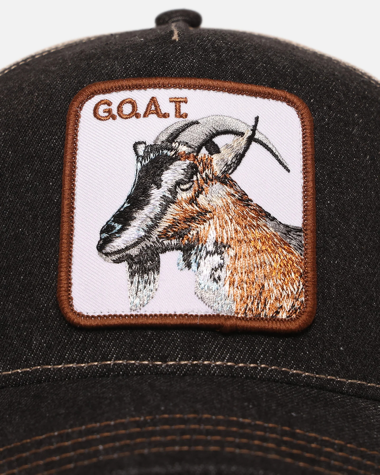 Goorin Bros The Goat Trucker Snapback Charcoal - Image 5