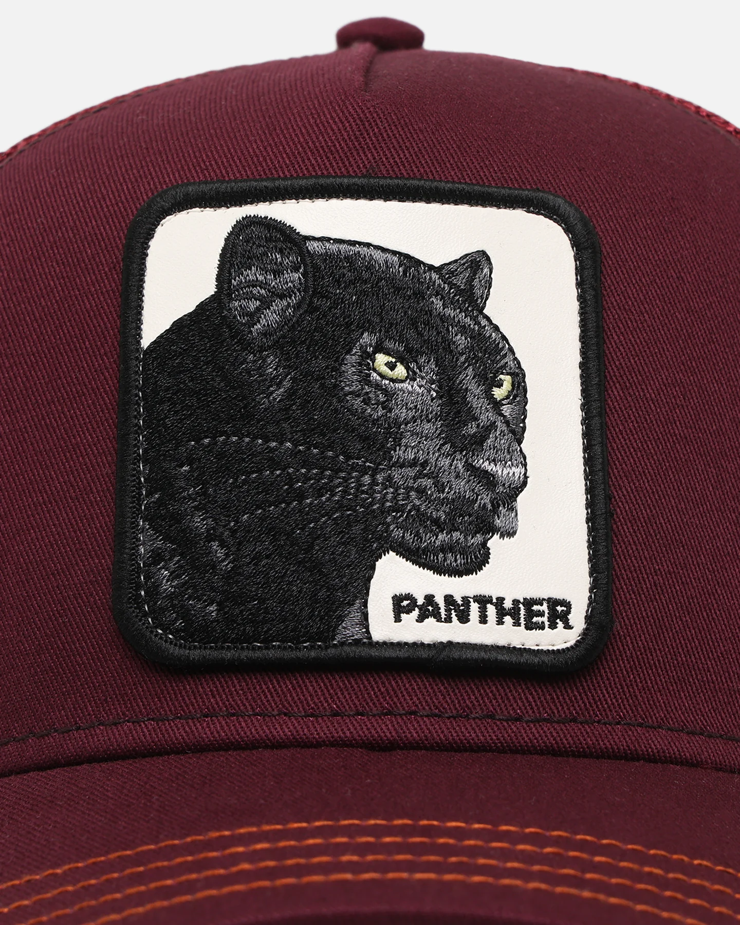 Goorin Bros The Panther Trucker Snapback Maroon - Image 5