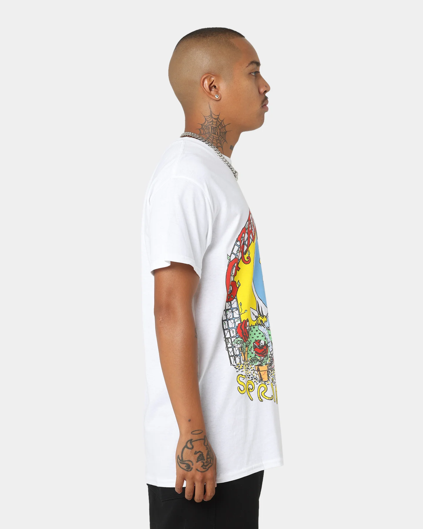 Grateful Dead Spring Tour 1990 T-Shirt White - Image 5