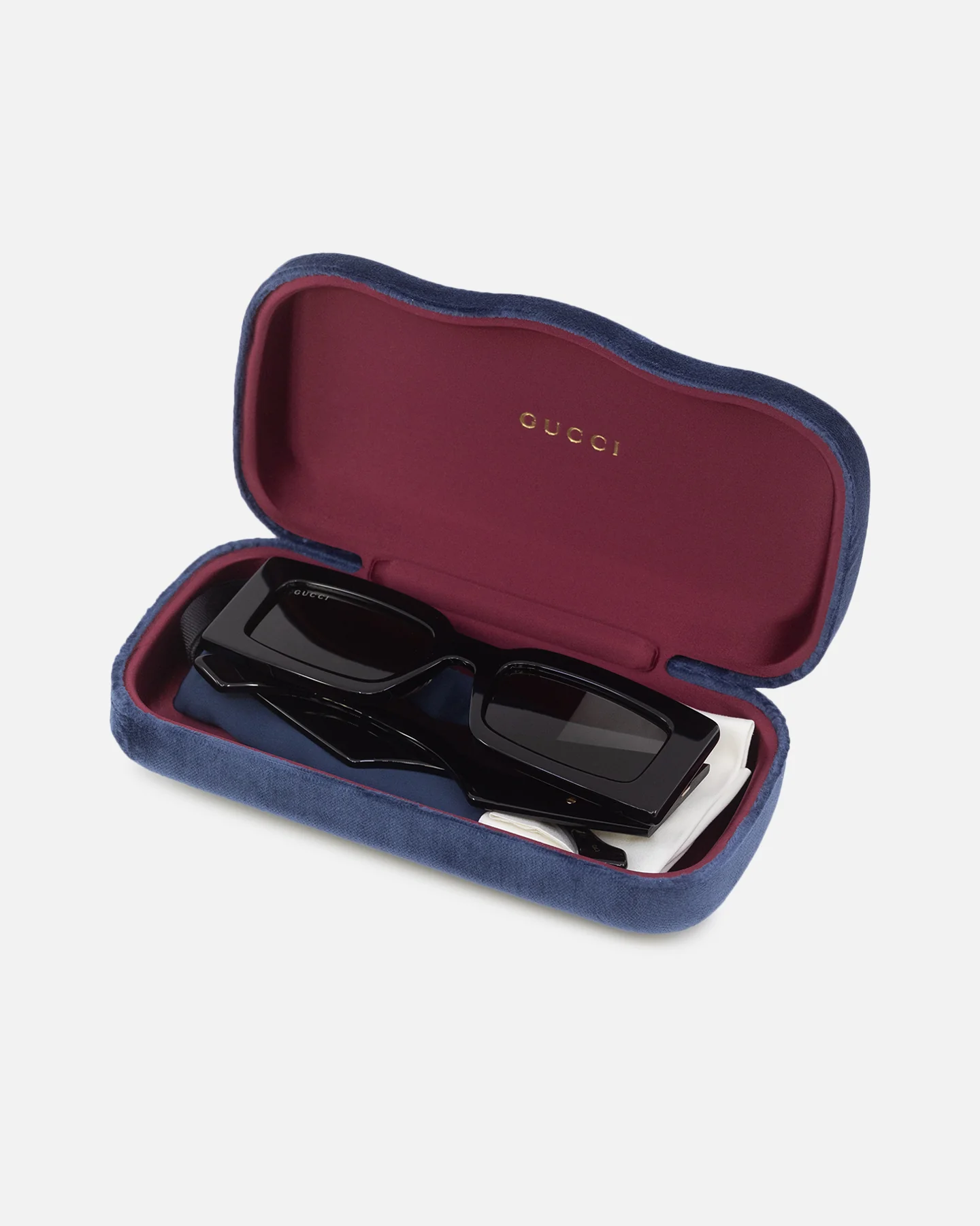 Gucci GG1425S001 BLACK (56)-3 Sunglasses Black - Image 3