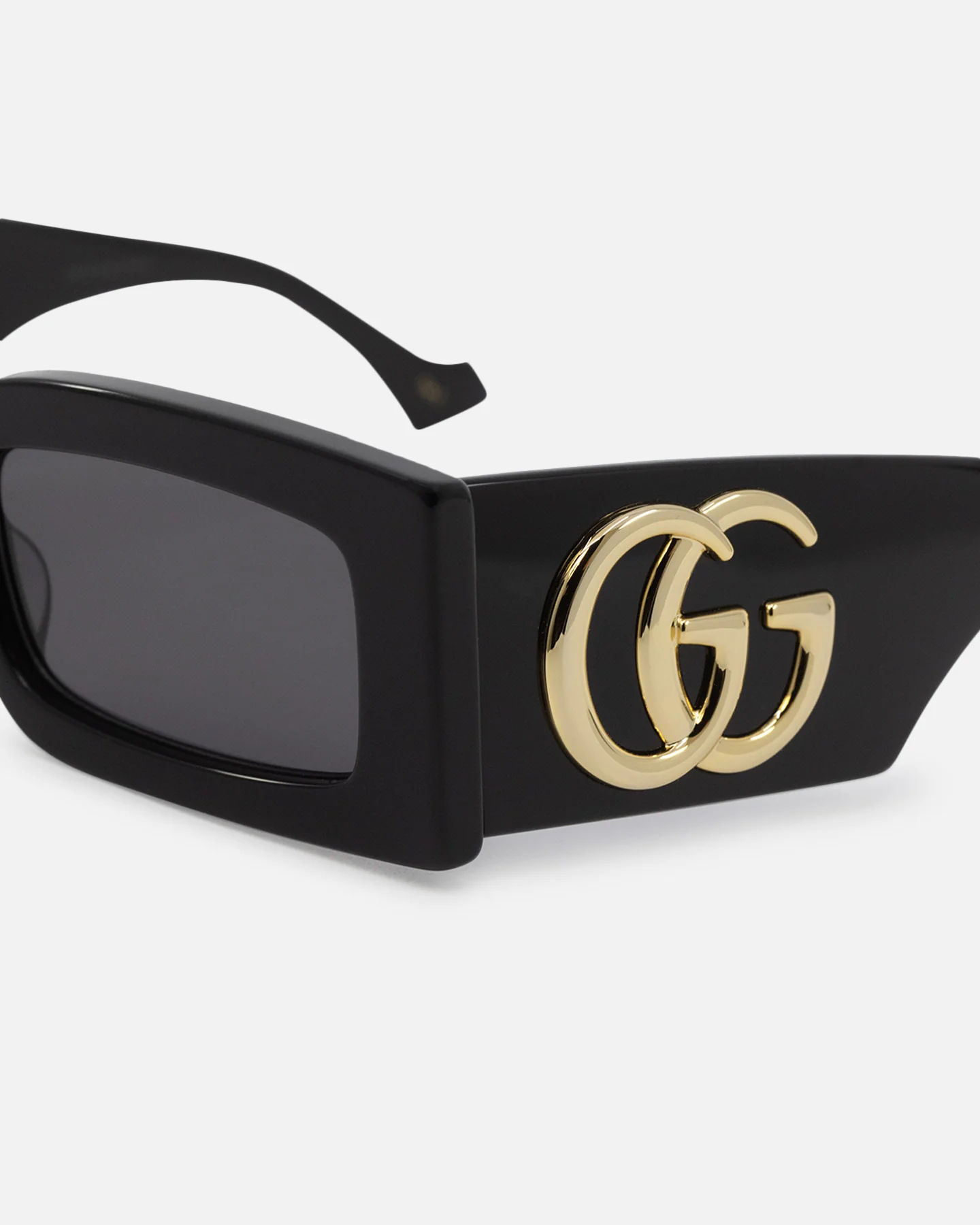 Gucci GG1425S001 BLACK (56)-3 Sunglasses Black - Image 8