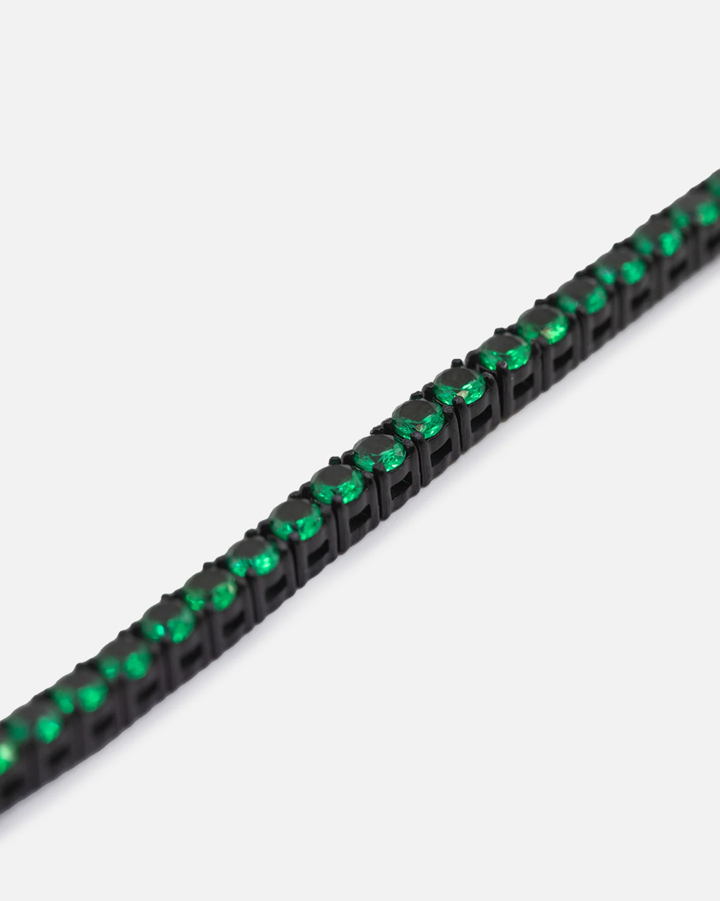 Guess Mainline Green Tennis Logo Bracelet Multi - Image 6