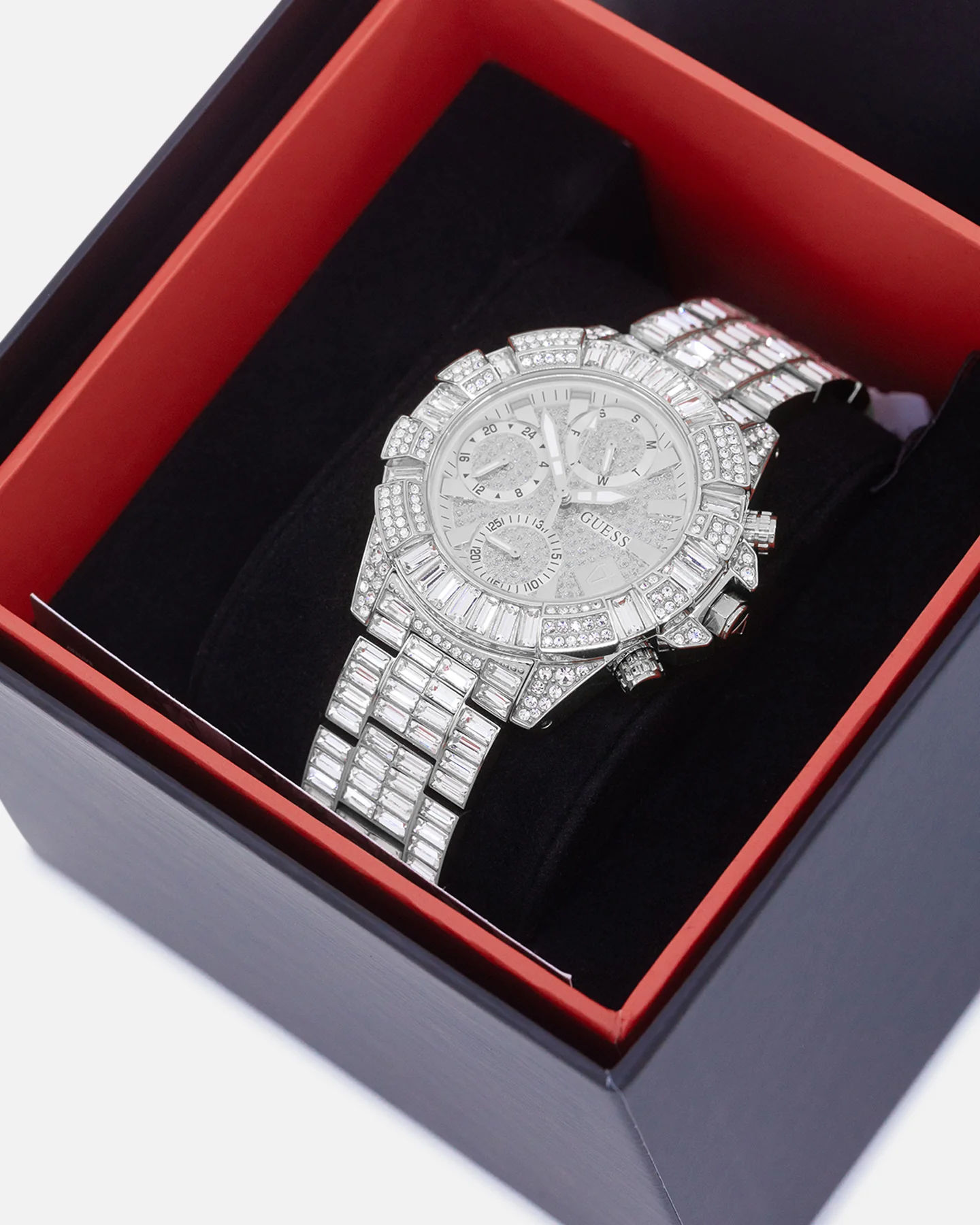 Guess Mainline Iconic 40th Watch Silver/Crystal - Image 2