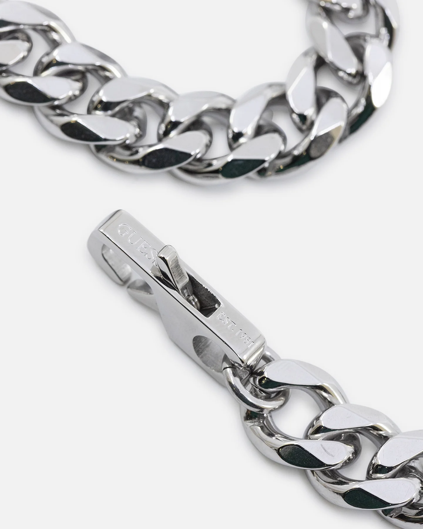 Guess Mainline Lion King Necklace 21" Silver - Image 8