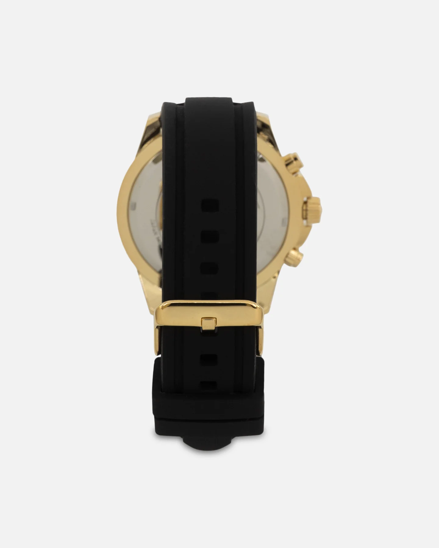 Guess Mainline Majestic Crystal Watch Gold/Green - Image 6