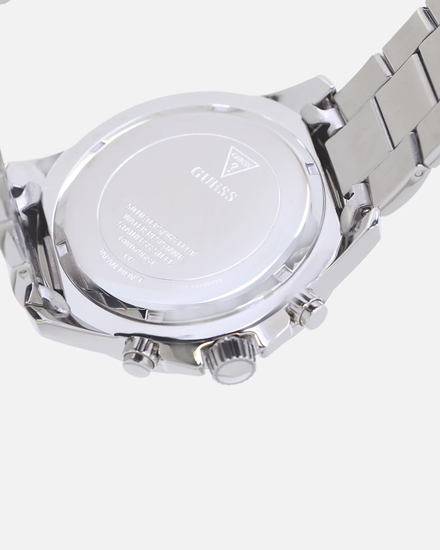 Guess Mainline Majesty Crystal Watch Silver - Image 6