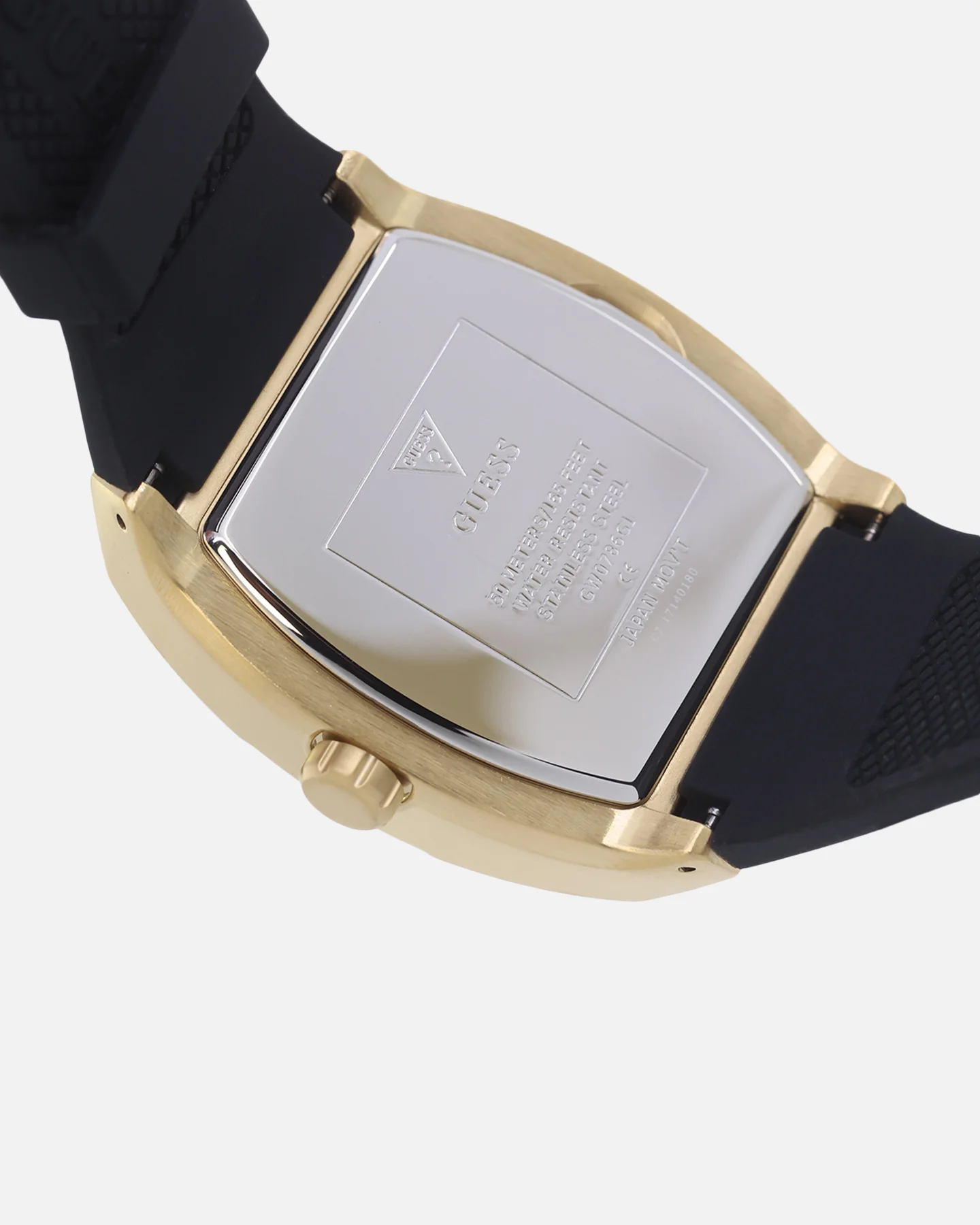 Guess Mainline Phoenix Gold Denim '40th Anniversary' Watch Black Denim - Image 6