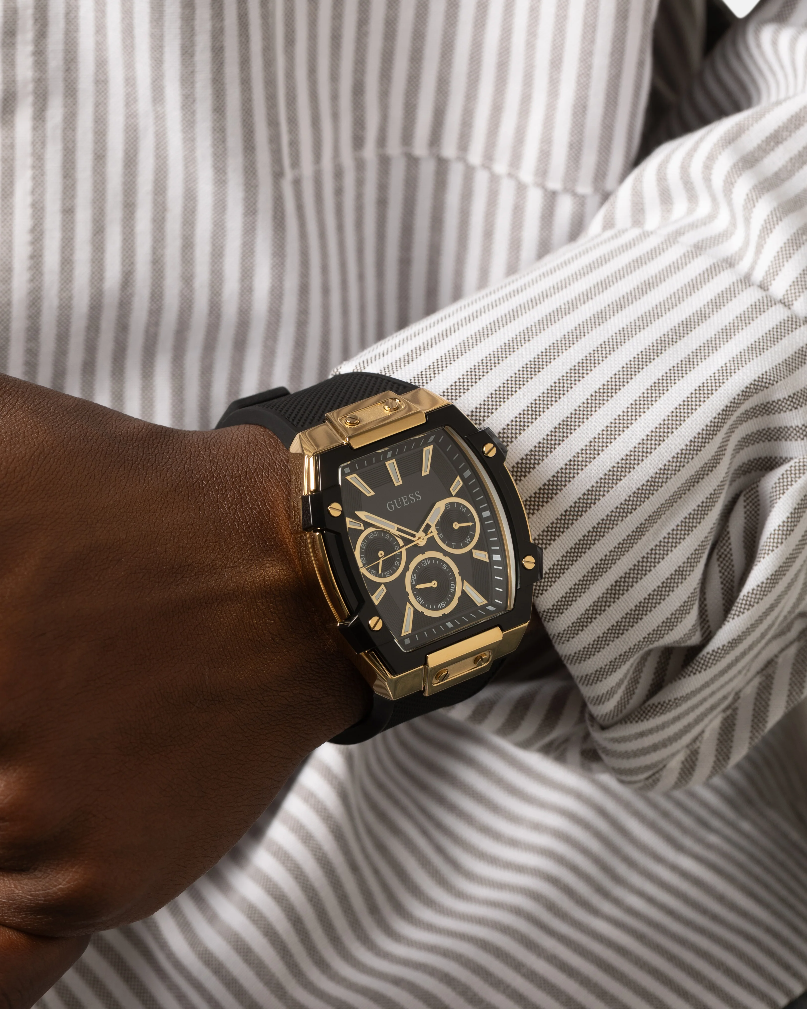 Guess Mainline Phoenix Watch Black - Image 2