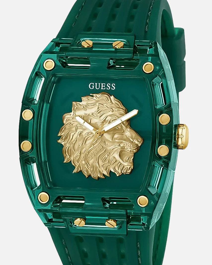 Guess Mainline Phoenix Watch Green - Image 2