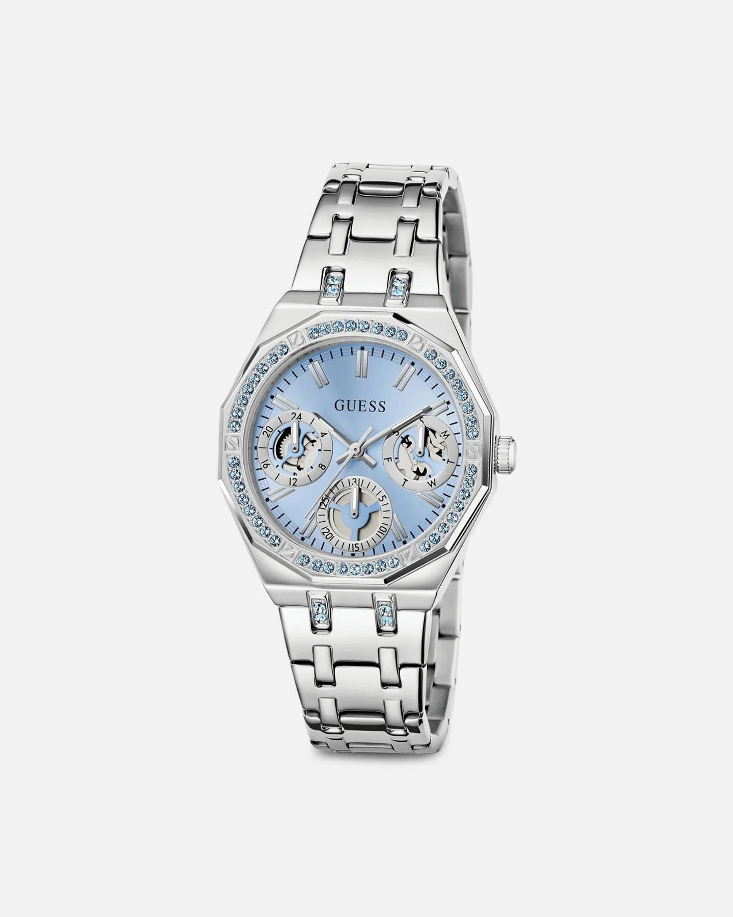 Guess Mainline Quinn Watch Silver - Image 6