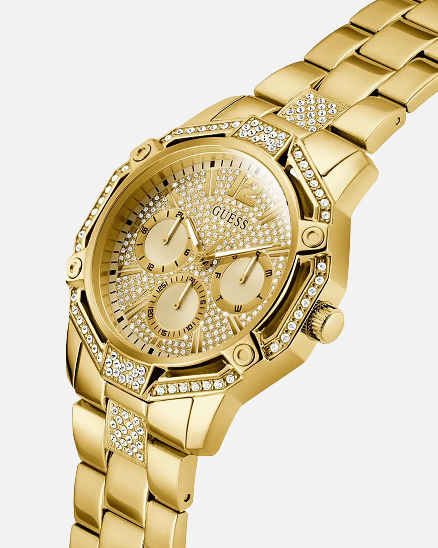 Guess Mainline Regal Watch Gold - Image 2