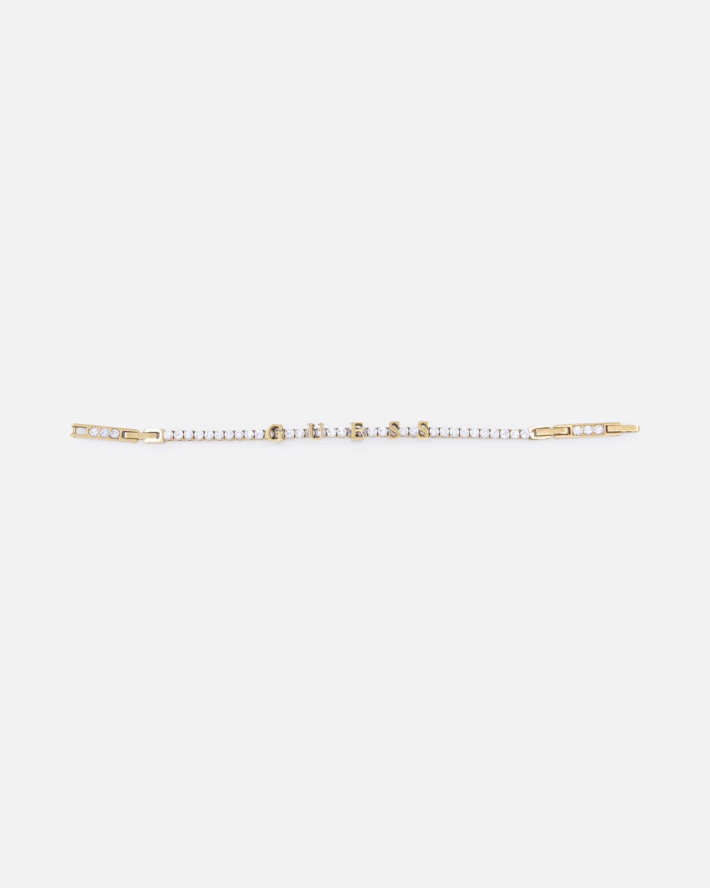 Guess Mainline Women's Arm Party Guess Tennis Bracelet Yellow Gold - Image 6