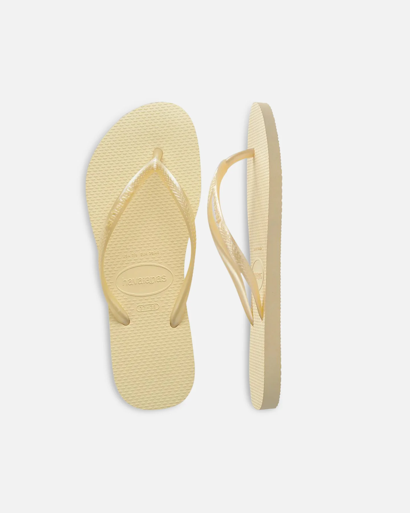 Havaianas Women's Slim Basic Thongs Butter - Image 5