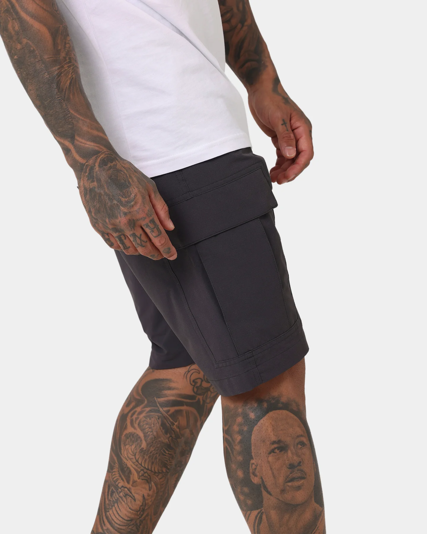 Helly Hansen HH QD Cargo Shorts 1 Ebony - Image 3