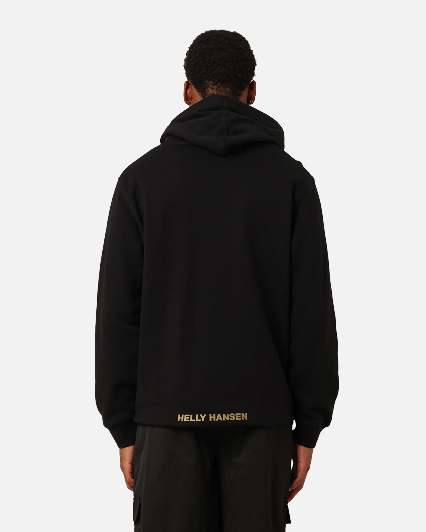 Helly Hansen X Culture Kings Fleece Hoodie Black - Image 4