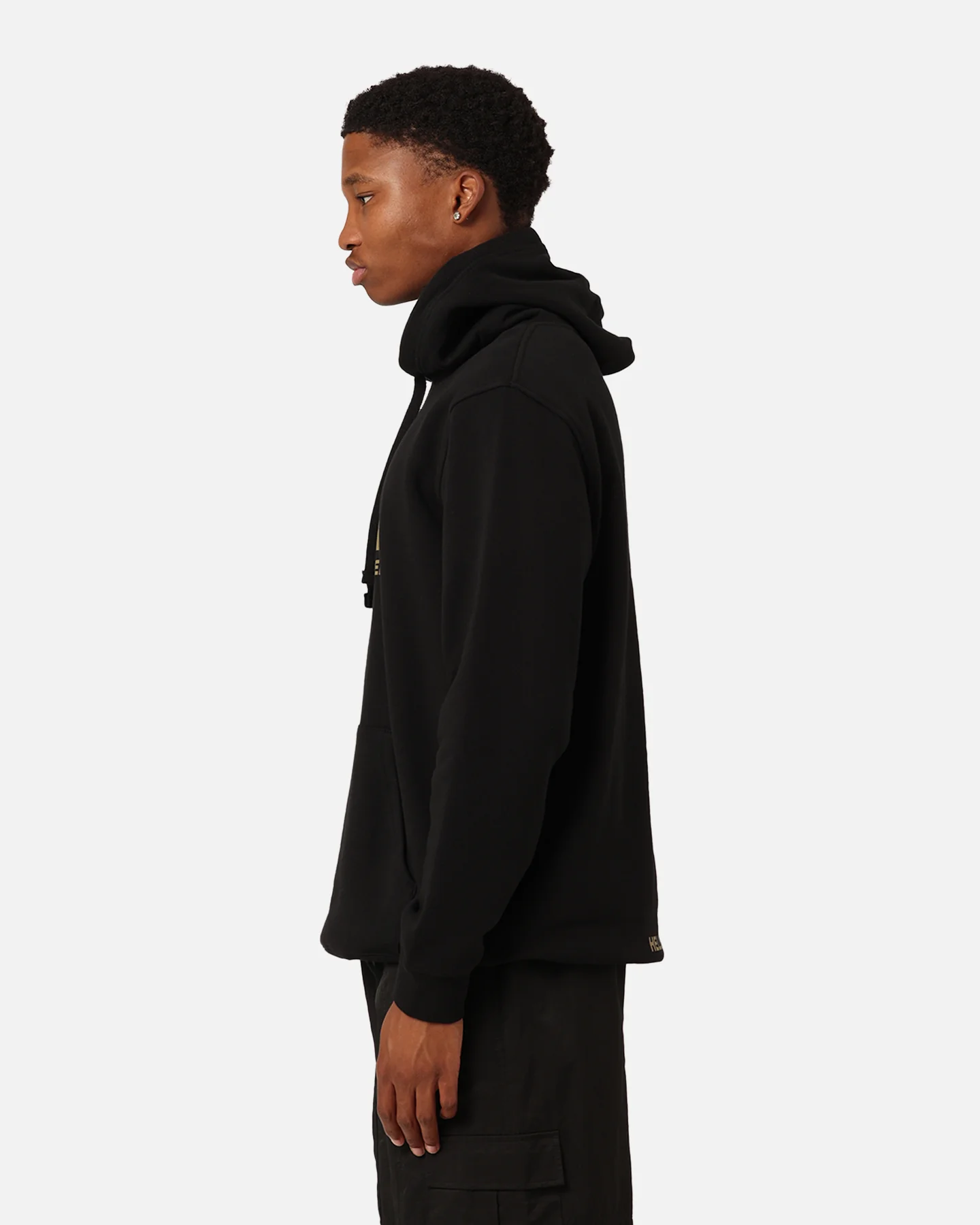 Helly Hansen X Culture Kings Fleece Hoodie Black - Image 6