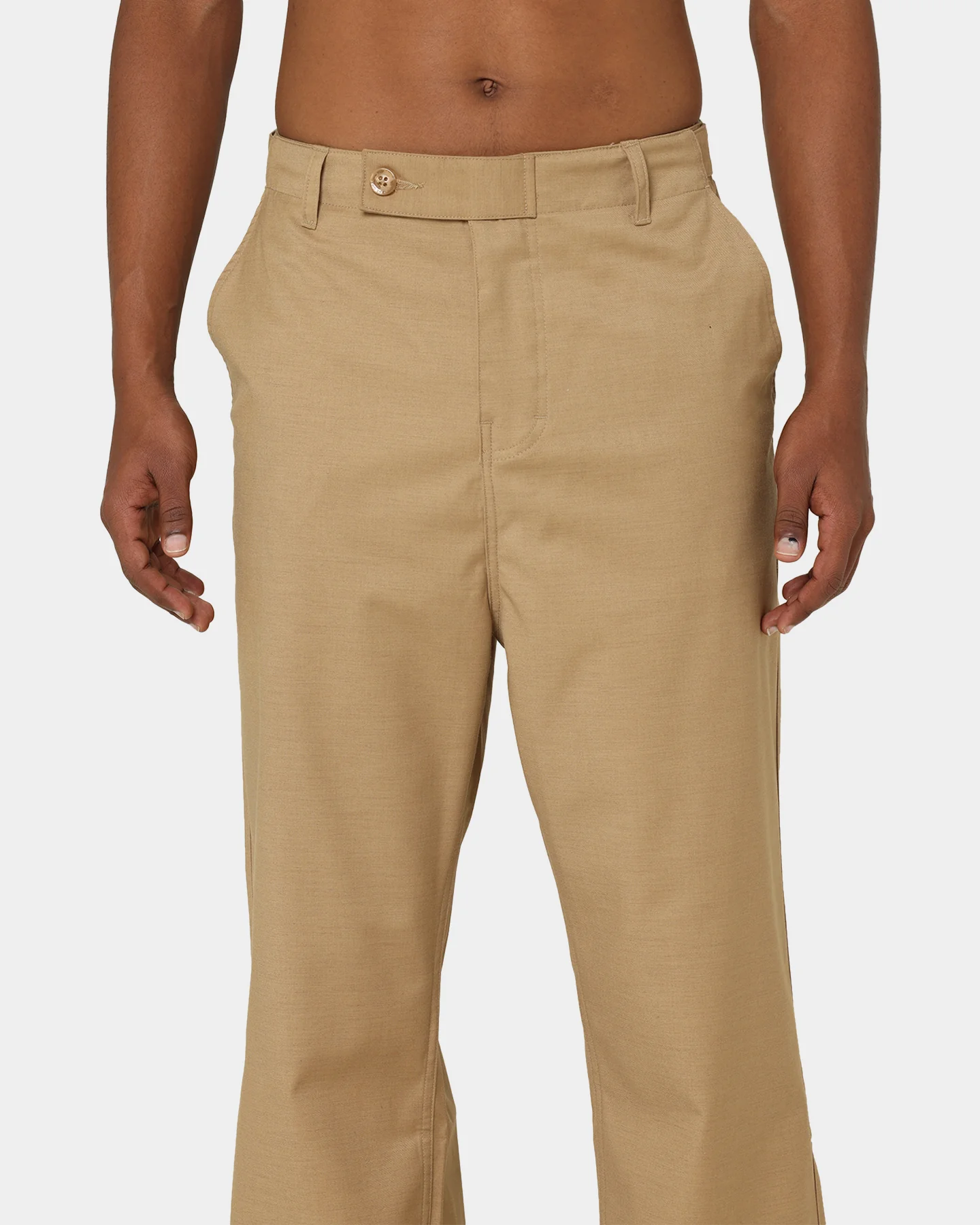 Honor The Gift Inglewood Trouser Pants Cream - Image 3