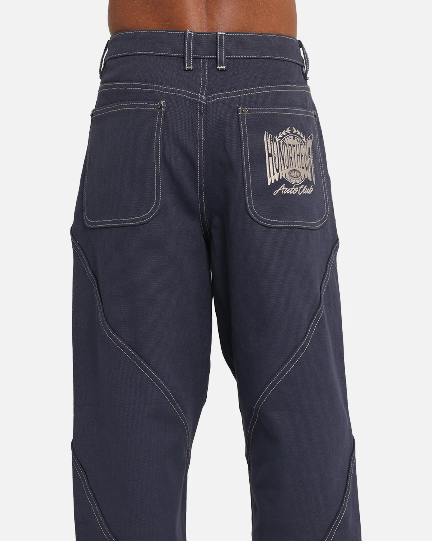 Honor The Gift Racing Panel Pants Navy - Image 8