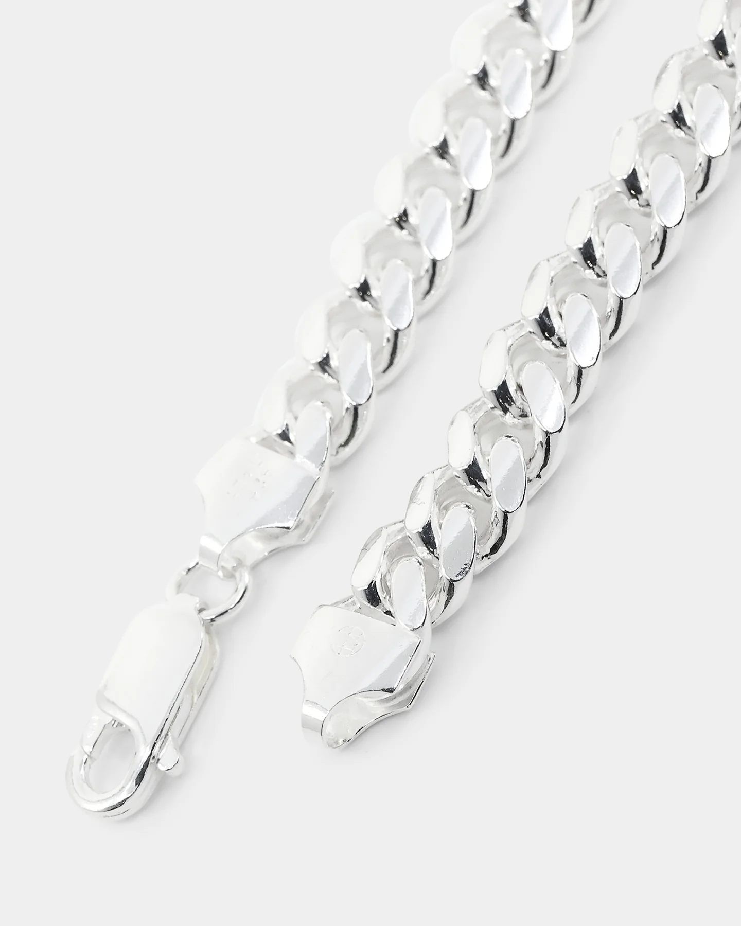 House Of Auric 7mm Cuban Bracelet Sterling Silver - Image 4