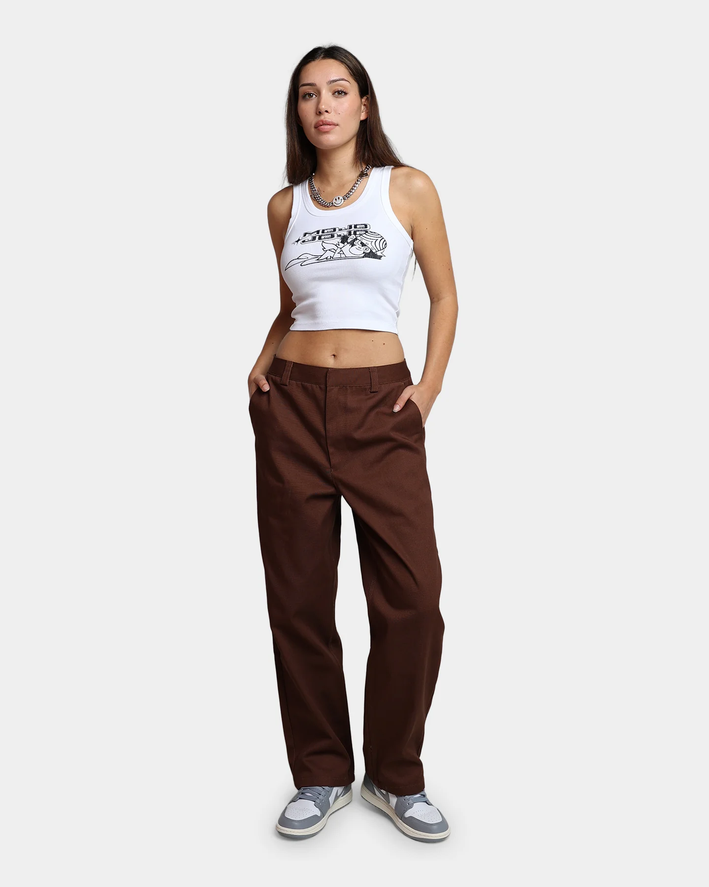 HUF Women's Skate Pants Clay - Image 2