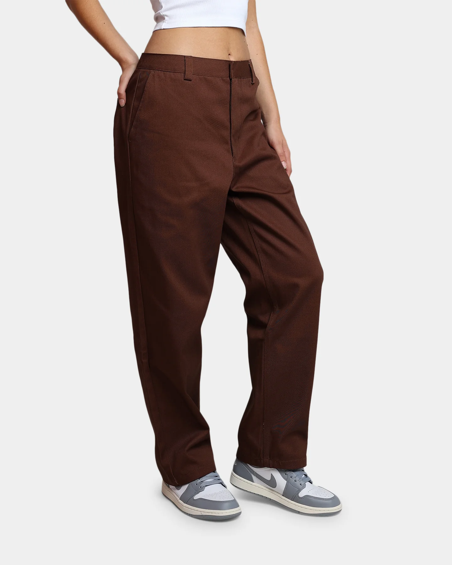HUF Women's Skate Pants Clay - Image 3